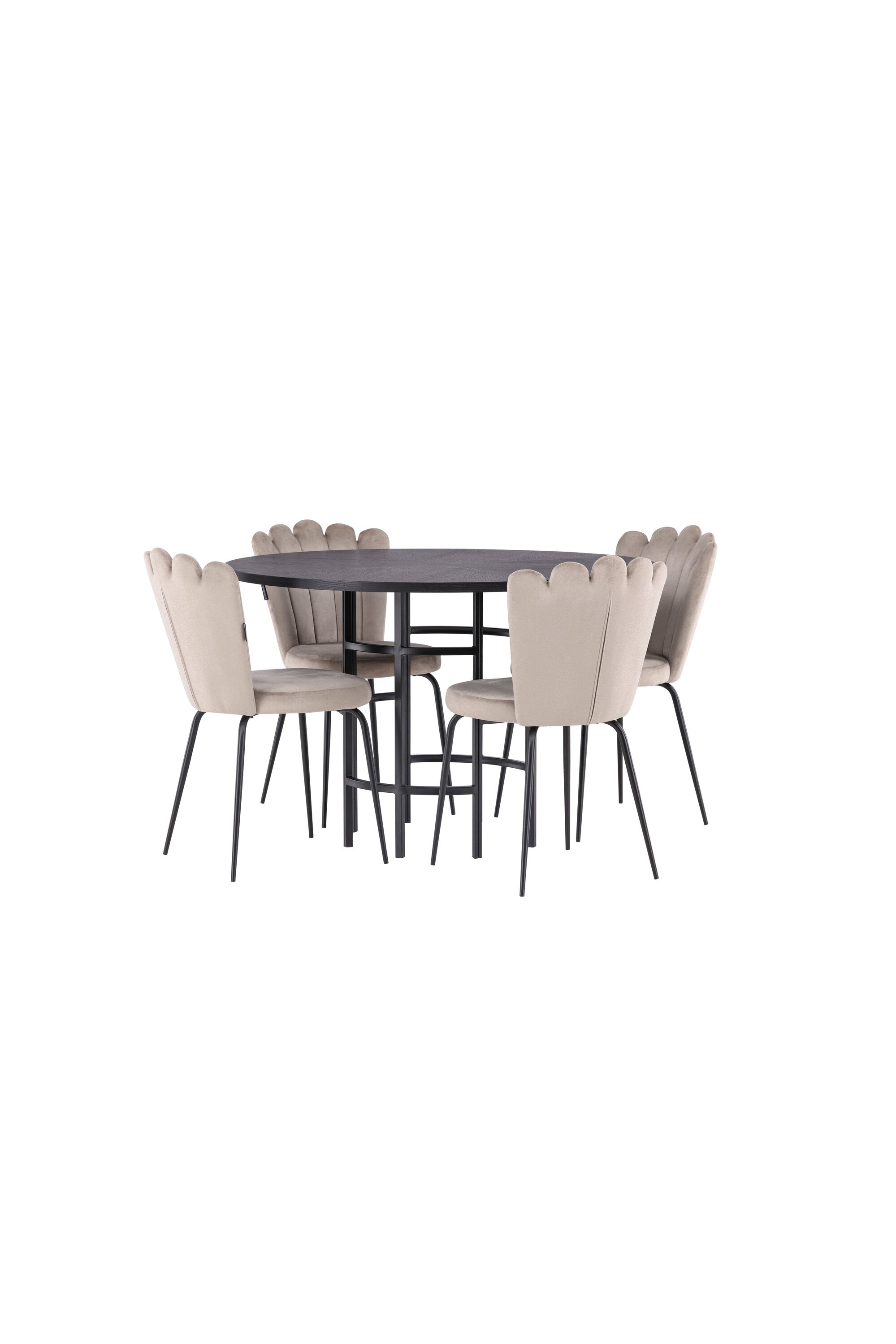 Matgrupp Copenhagen med 4st matstolar Limhamn-GR Dining Set-Venture Home-peaceofhome.se