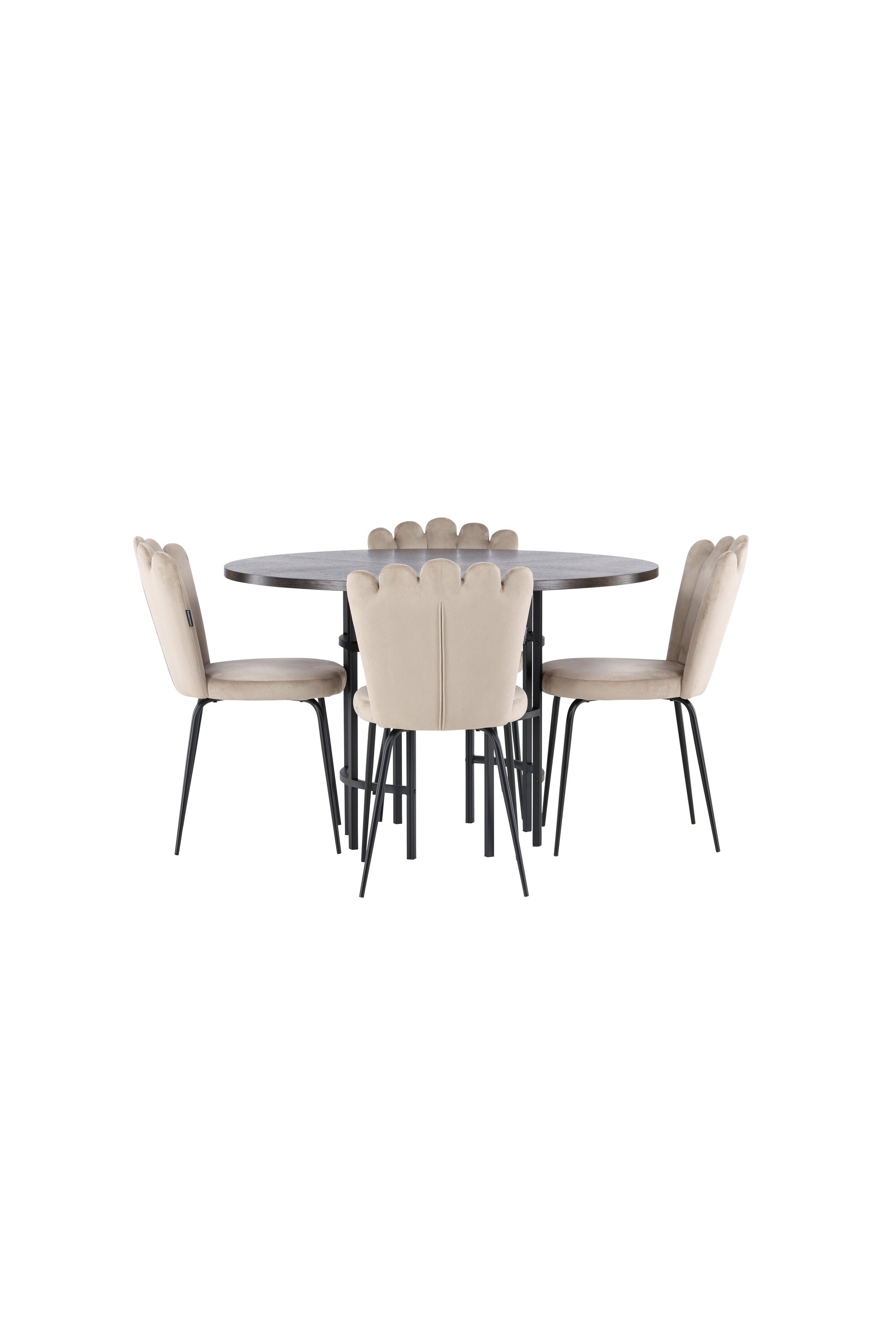 Matgrupp Copenhagen med 4st matstolar Limhamn-GR Dining Set-Venture Home-peaceofhome.se