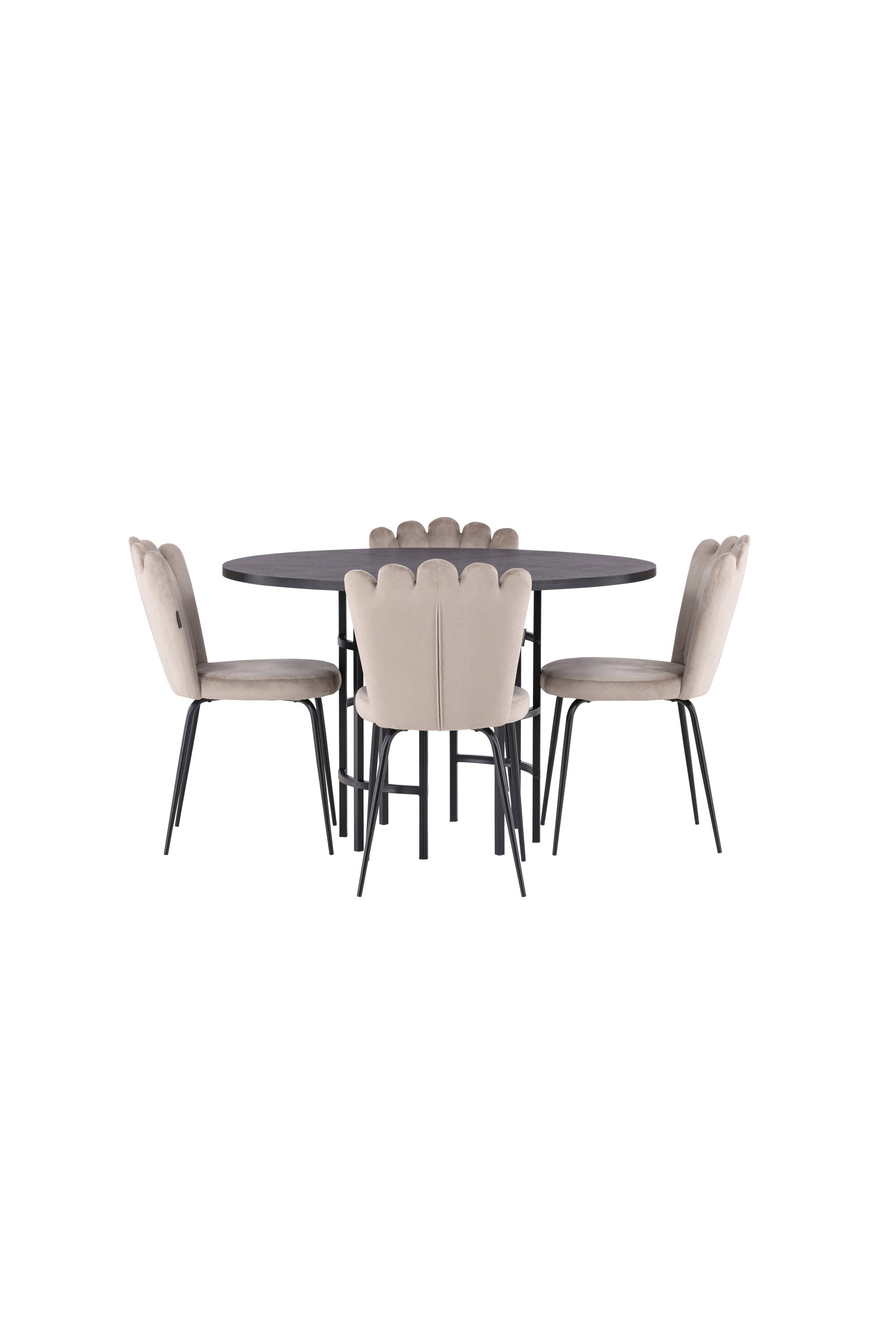 Matgrupp Copenhagen med 4st matstolar Limhamn-GR Dining Set-Venture Home-peaceofhome.se