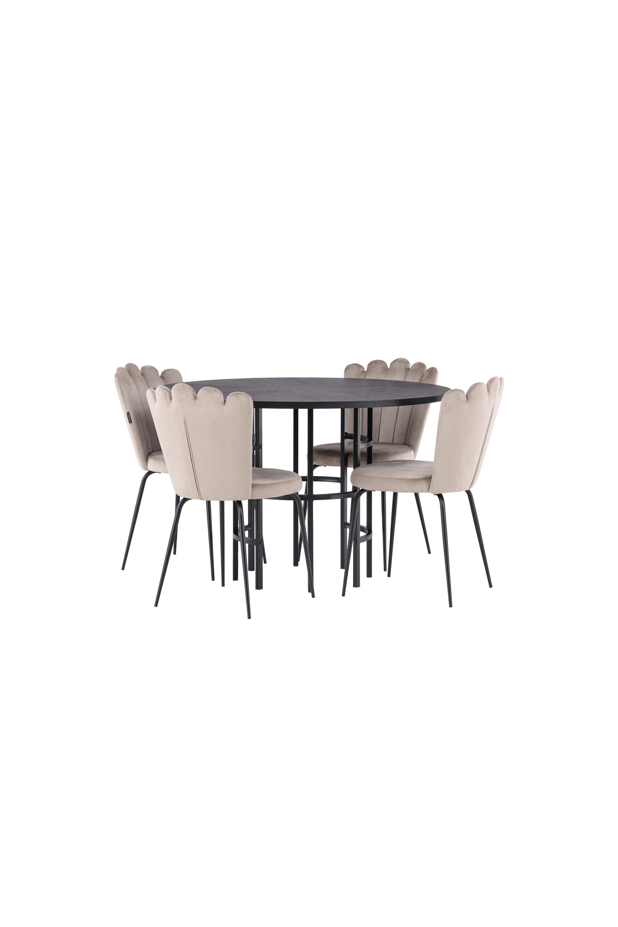 Matgrupp Copenhagen med 4st matstolar Limhamn-GR Dining Set-Venture Home-peaceofhome.se