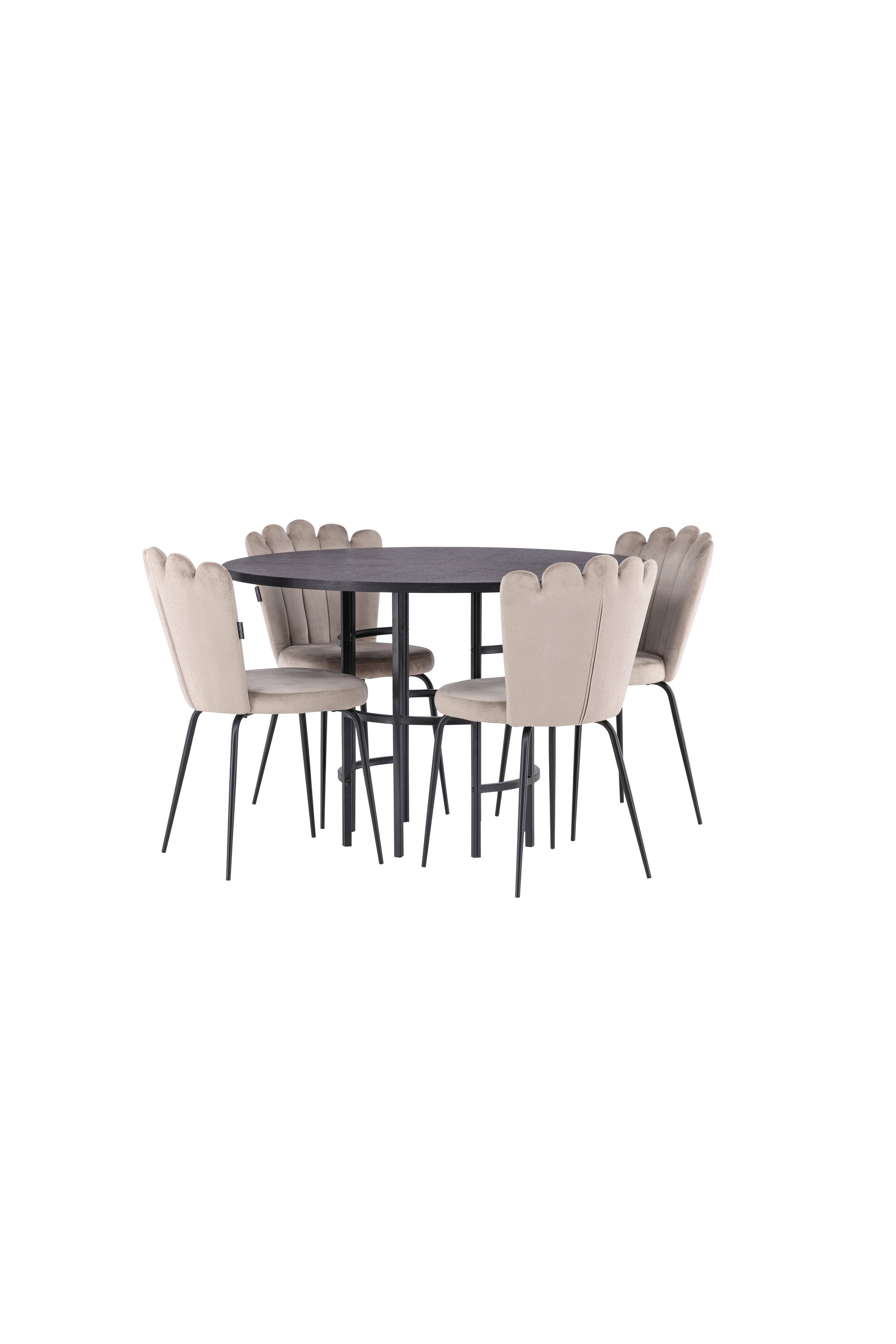 Matgrupp Copenhagen med 4st matstolar Limhamn-GR Dining Set-Venture Home-peaceofhome.se