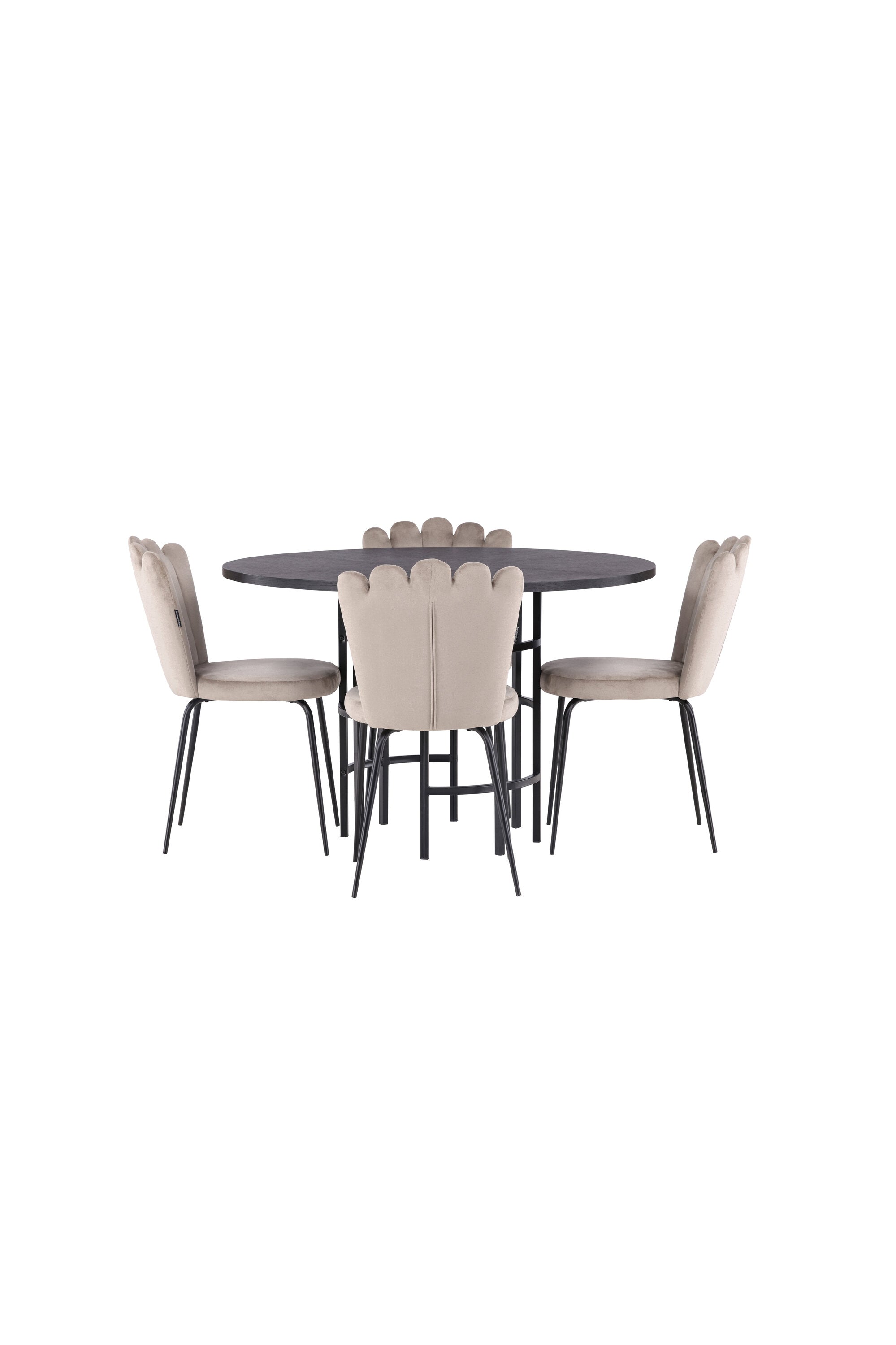 Matgrupp Copenhagen med 4st matstolar Limhamn-GR Dining Set-Venture Home-peaceofhome.se