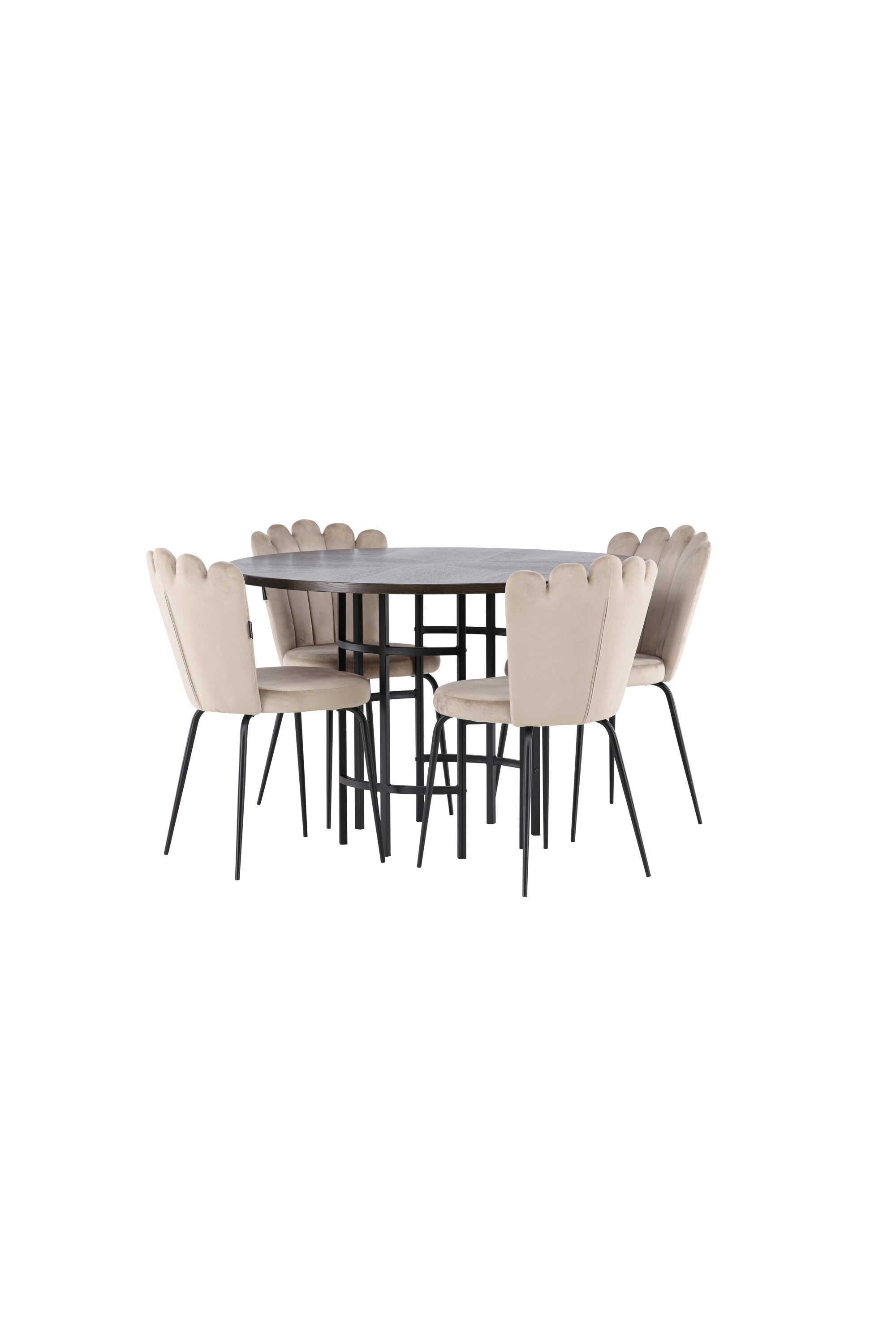 Matgrupp Copenhagen med 4st matstolar Limhamn-GR Dining Set-Venture Home-peaceofhome.se