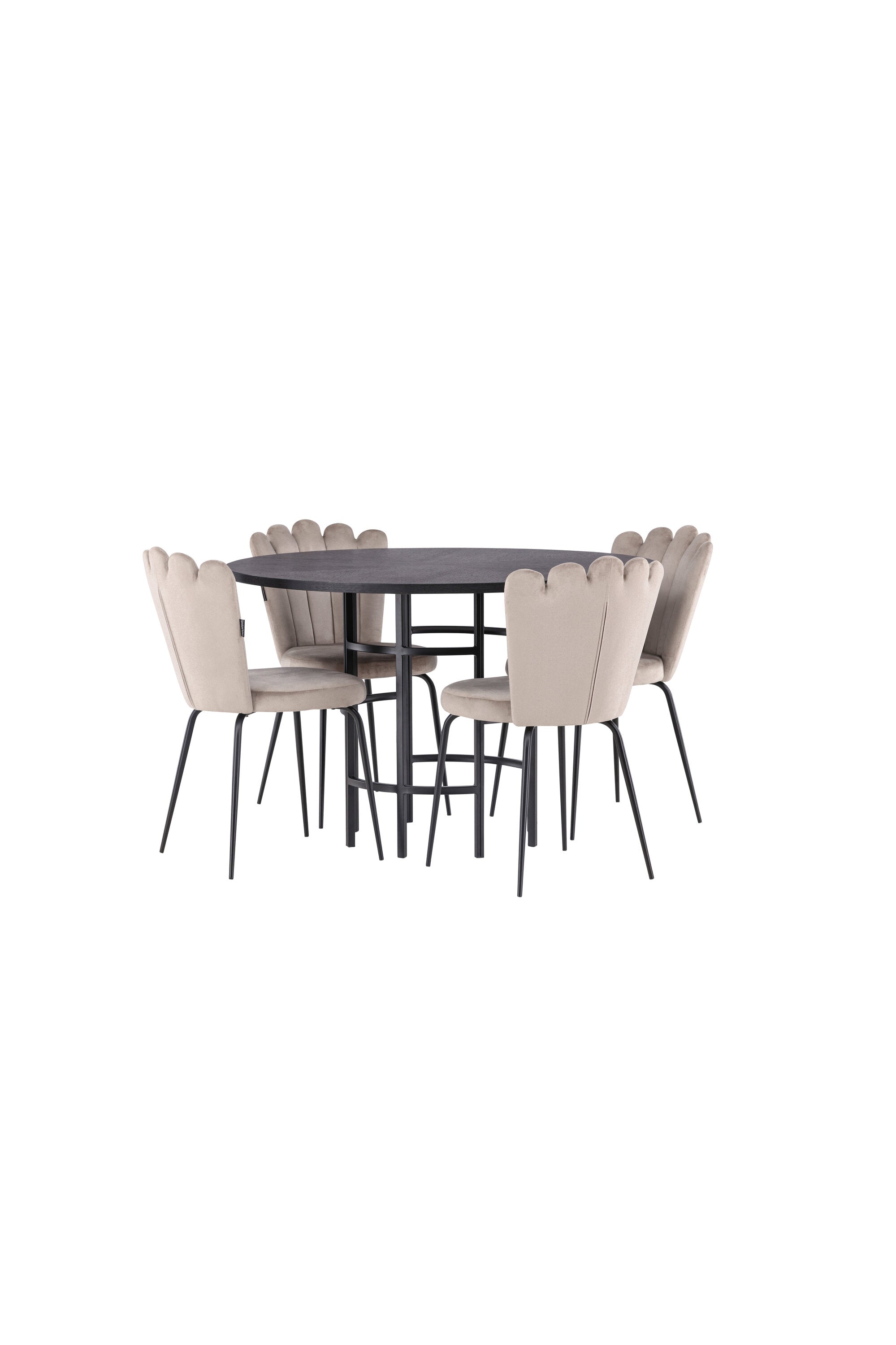 Matgrupp Copenhagen med 4st matstolar Limhamn-GR Dining Set-Venture Home-peaceofhome.se