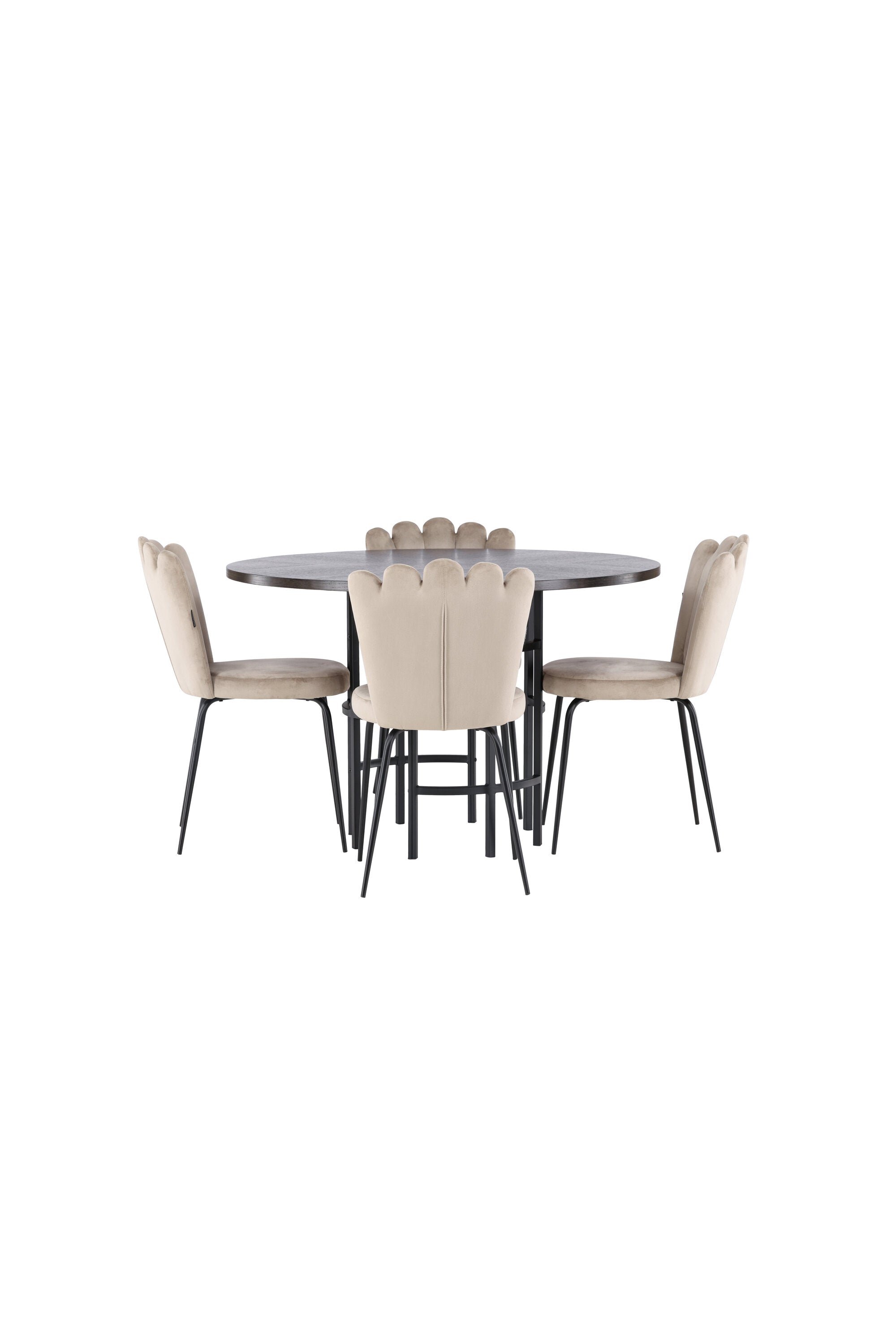 Matgrupp Copenhagen med 4st matstolar Limhamn-GR Dining Set-Venture Home-peaceofhome.se