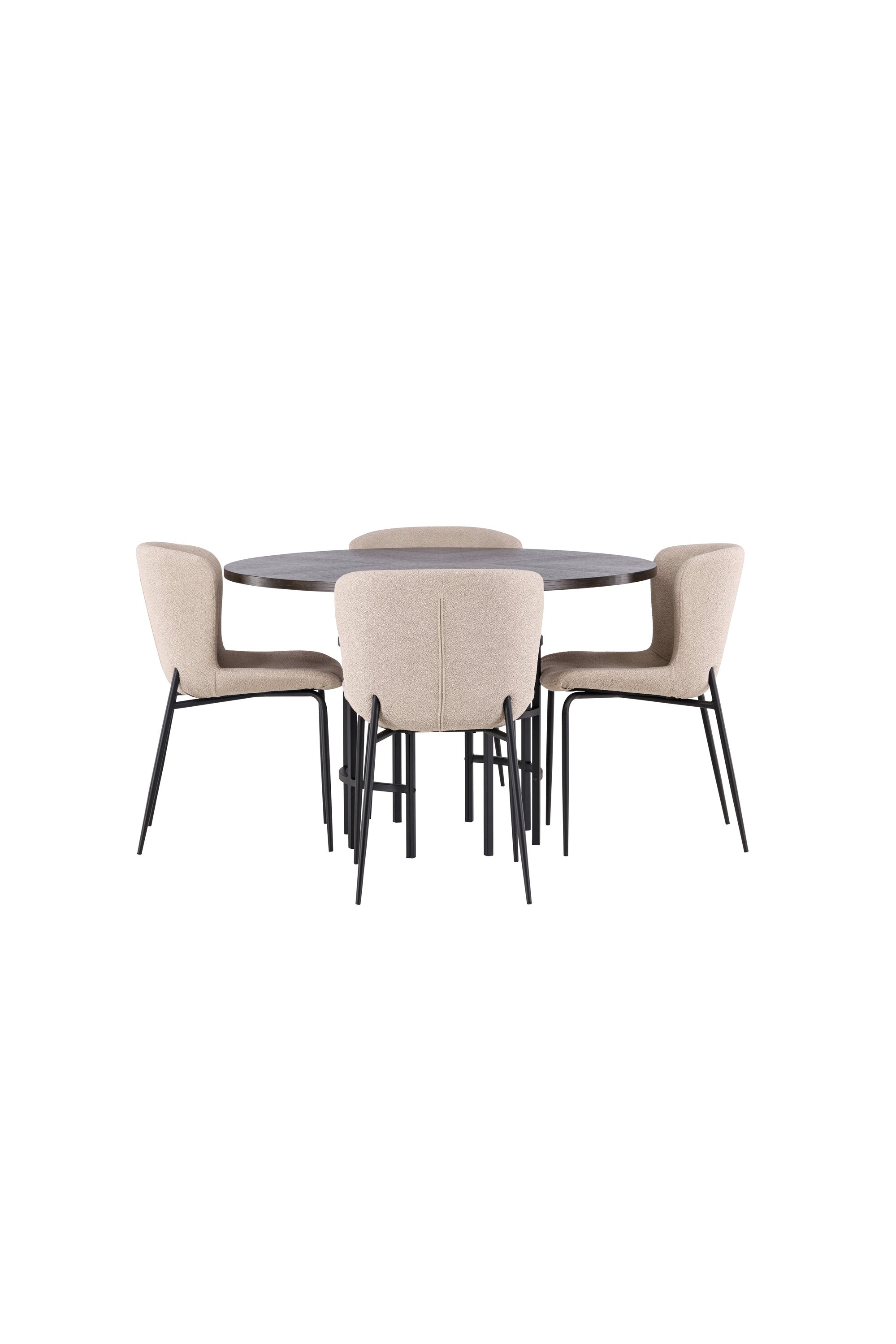 Matgrupp Copenhagen med 4st matstolar Modesto-GR Dining Set-Venture Home-peaceofhome.se