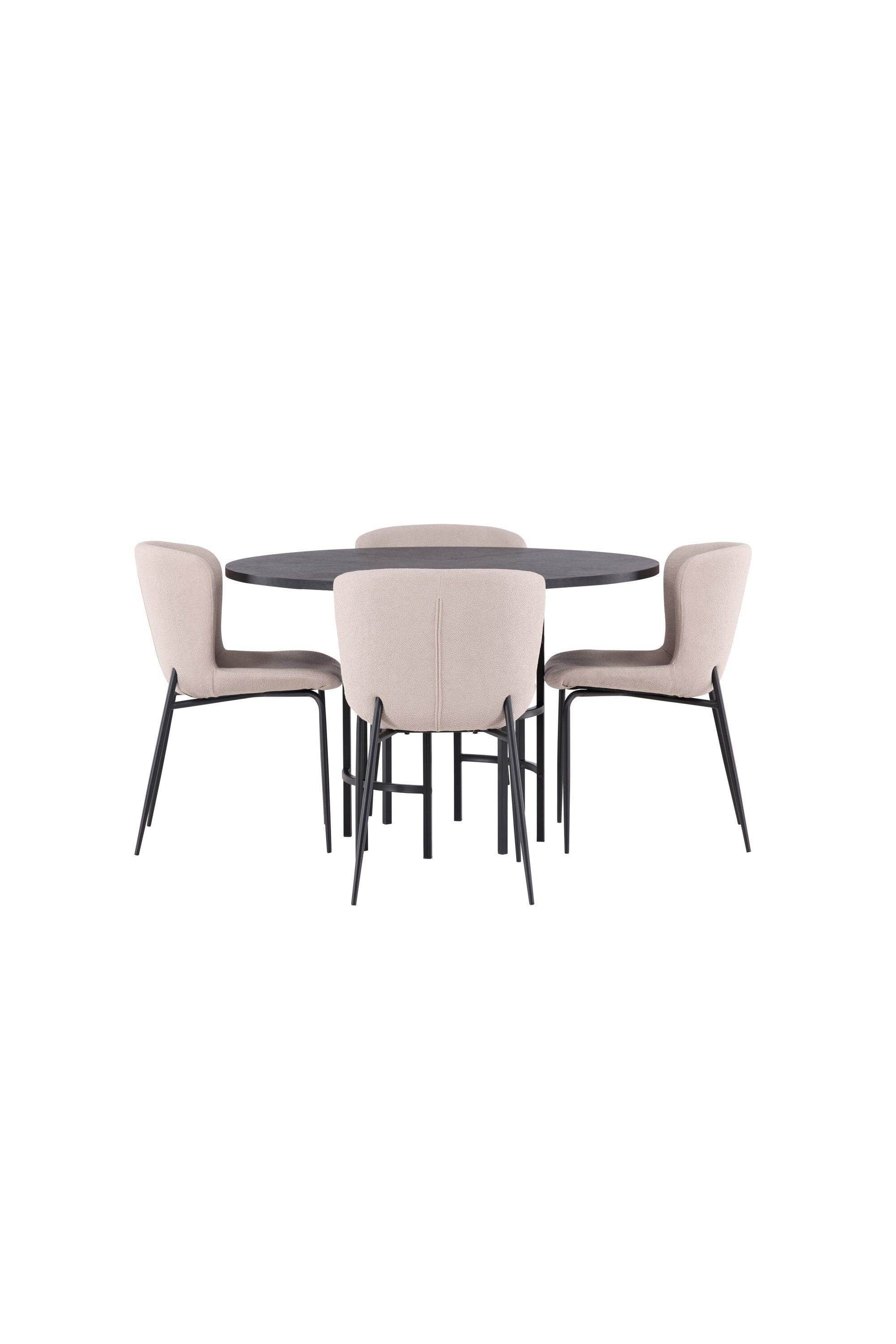 Matgrupp Copenhagen med 4st matstolar Modesto-GR Dining Set-Venture Home-peaceofhome.se