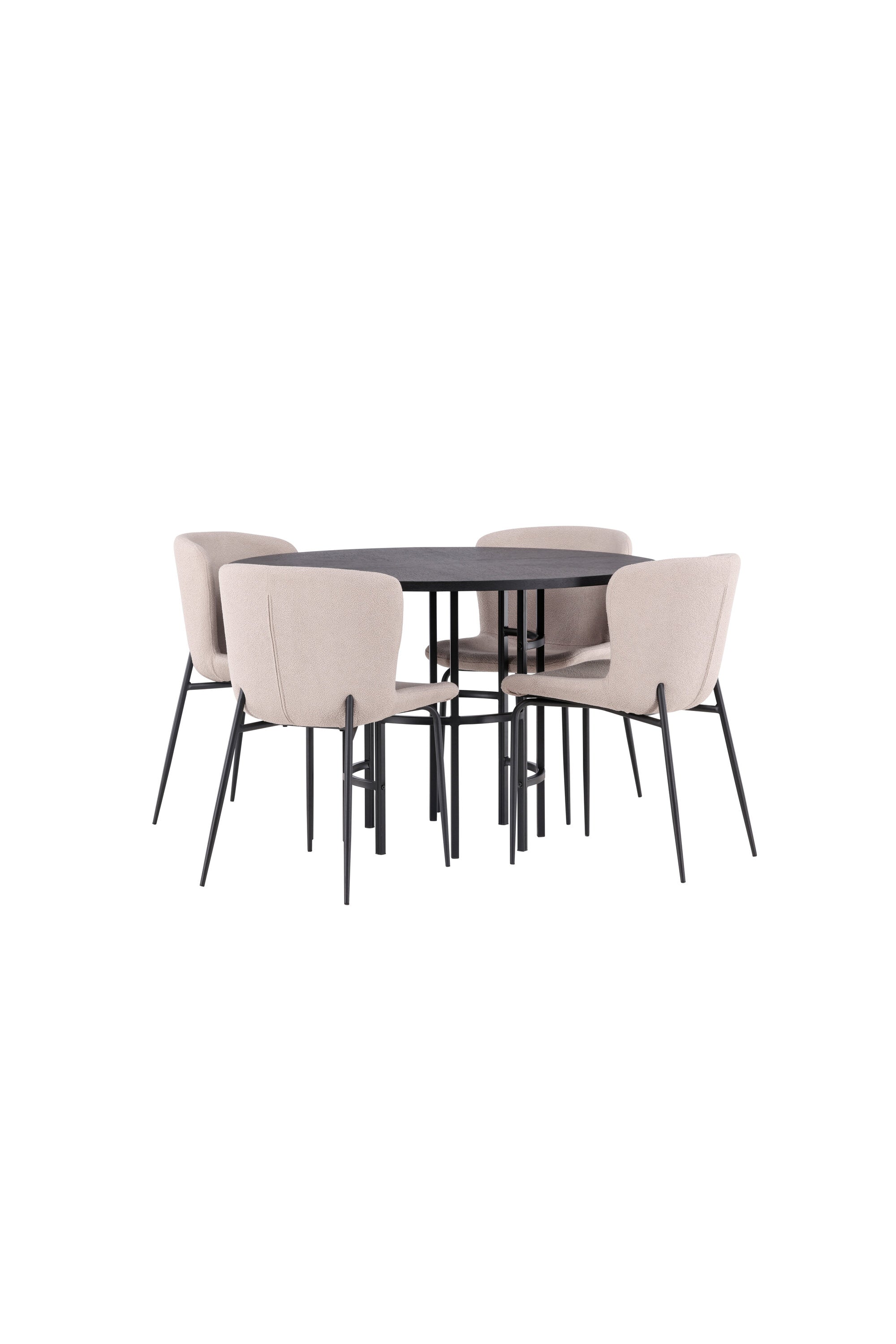 Matgrupp Copenhagen med 4st matstolar Modesto-GR Dining Set-Venture Home-peaceofhome.se