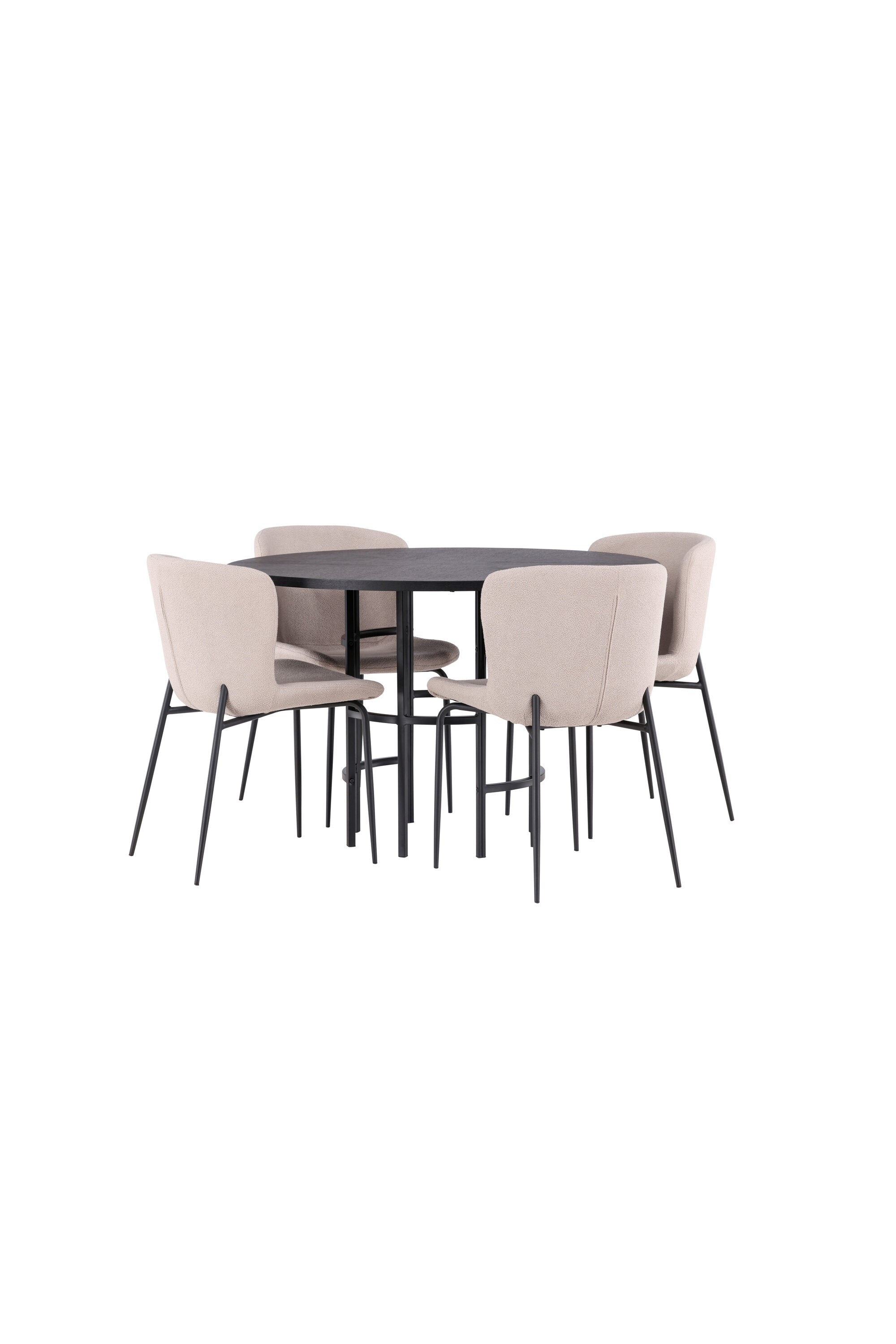 Matgrupp Copenhagen med 4st matstolar Modesto-GR Dining Set-Venture Home-peaceofhome.se