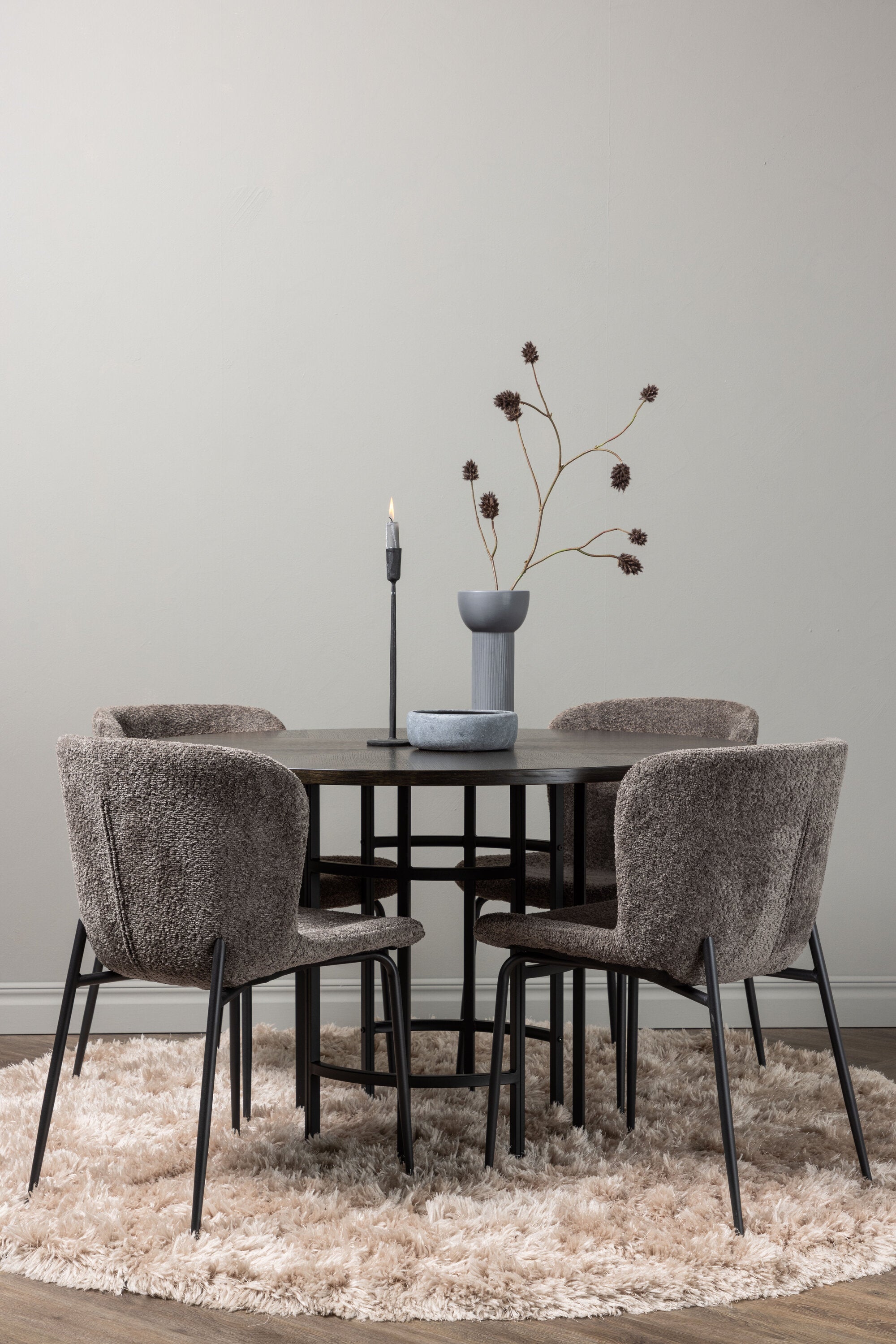 Matgrupp Copenhagen med 4st matstolar Modesto-GR Dining Set-Venture Home-peaceofhome.se