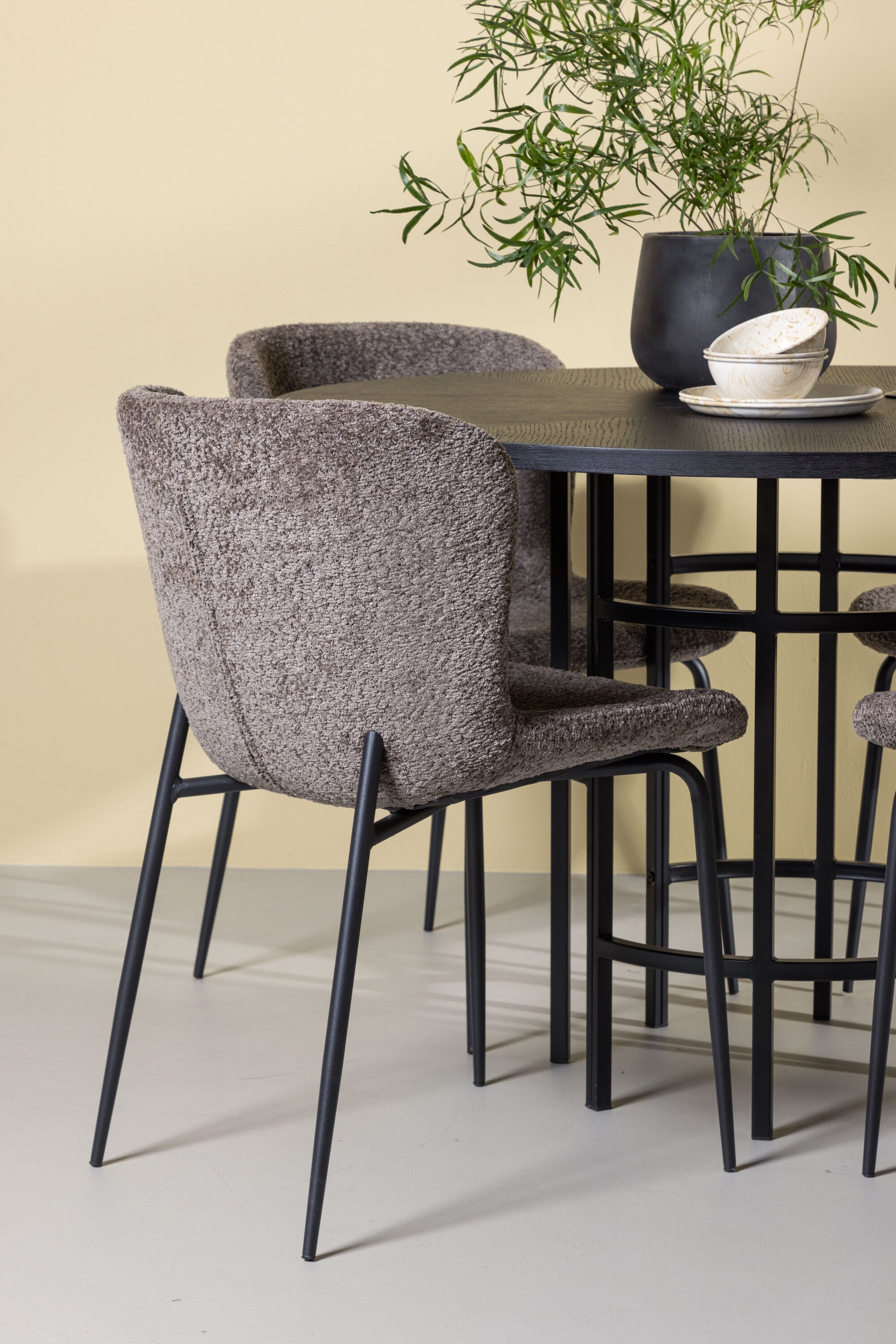 Matgrupp Copenhagen med 4st matstolar Modesto-GR Dining Set-Venture Home-peaceofhome.se