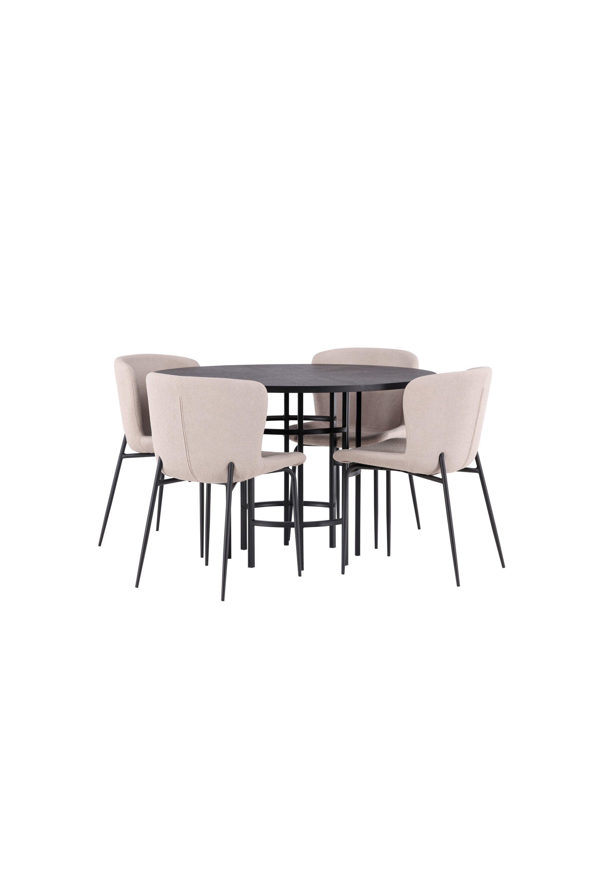 Matgrupp Copenhagen med 4st matstolar Modesto-GR Dining Set-Venture Home-peaceofhome.se