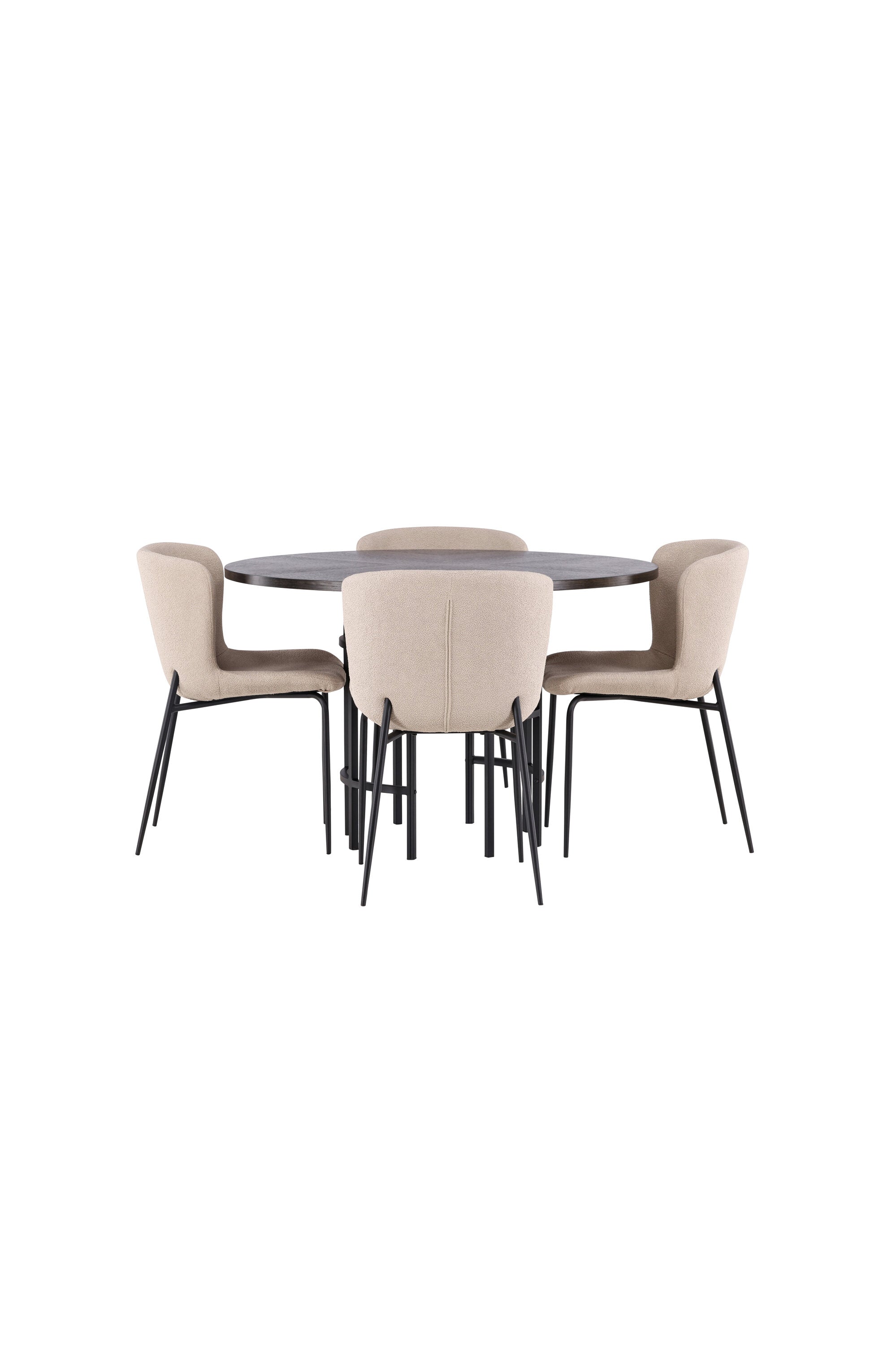 Matgrupp Copenhagen med 4st matstolar Modesto-GR Dining Set-Venture Home-peaceofhome.se