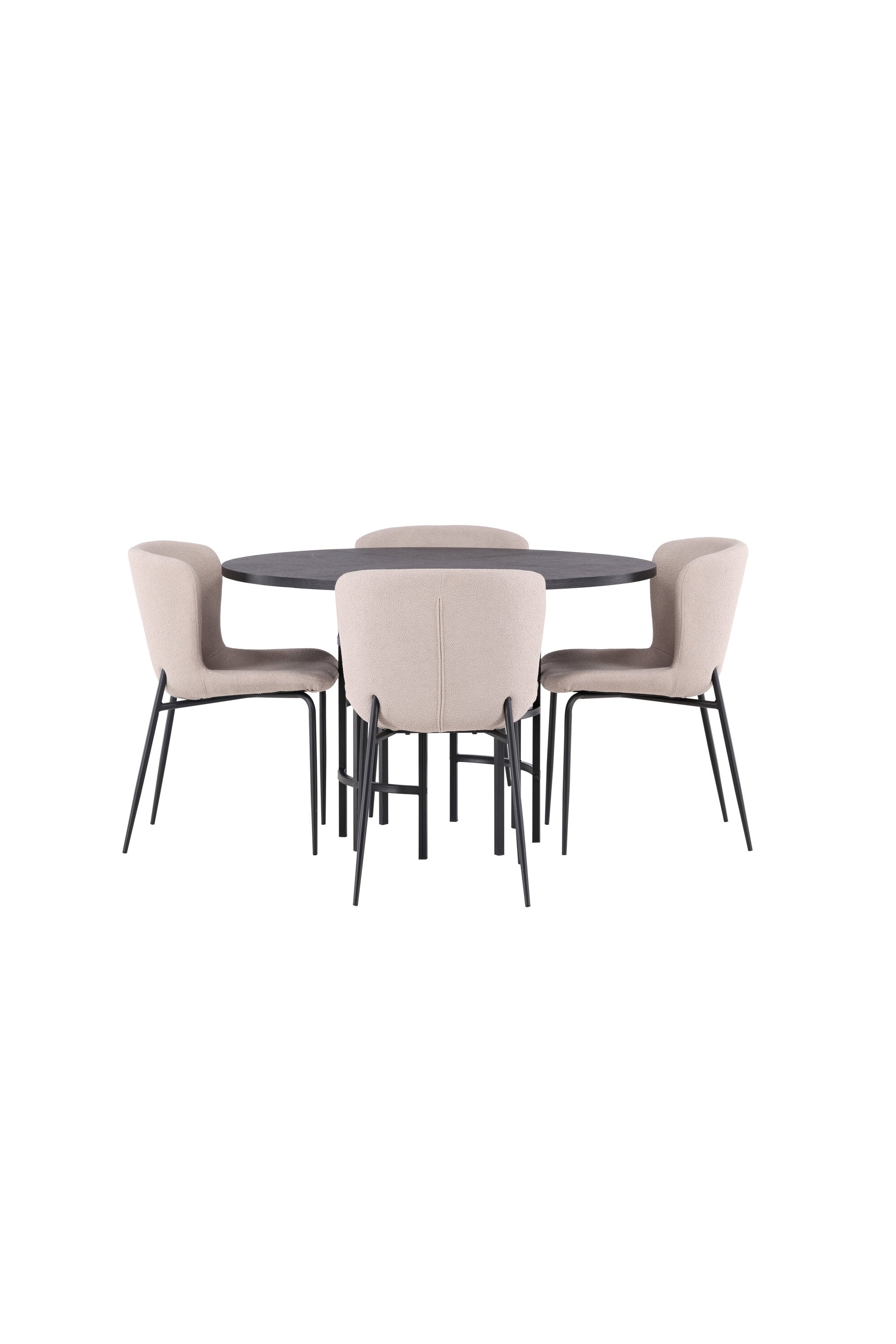 Matgrupp Copenhagen med 4st matstolar Modesto-GR Dining Set-Venture Home-peaceofhome.se