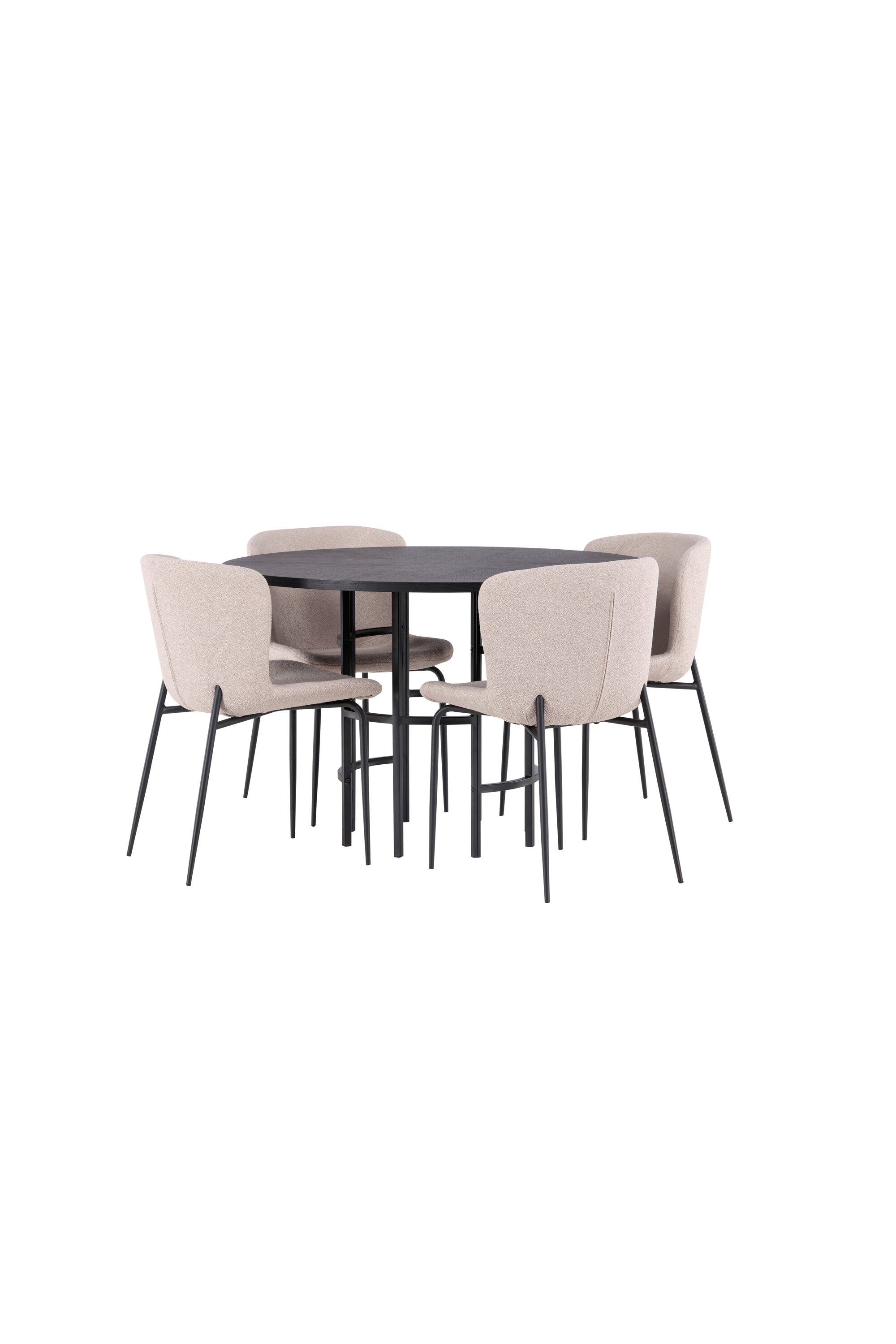 Matgrupp Copenhagen med 4st matstolar Modesto-GR Dining Set-Venture Home-peaceofhome.se