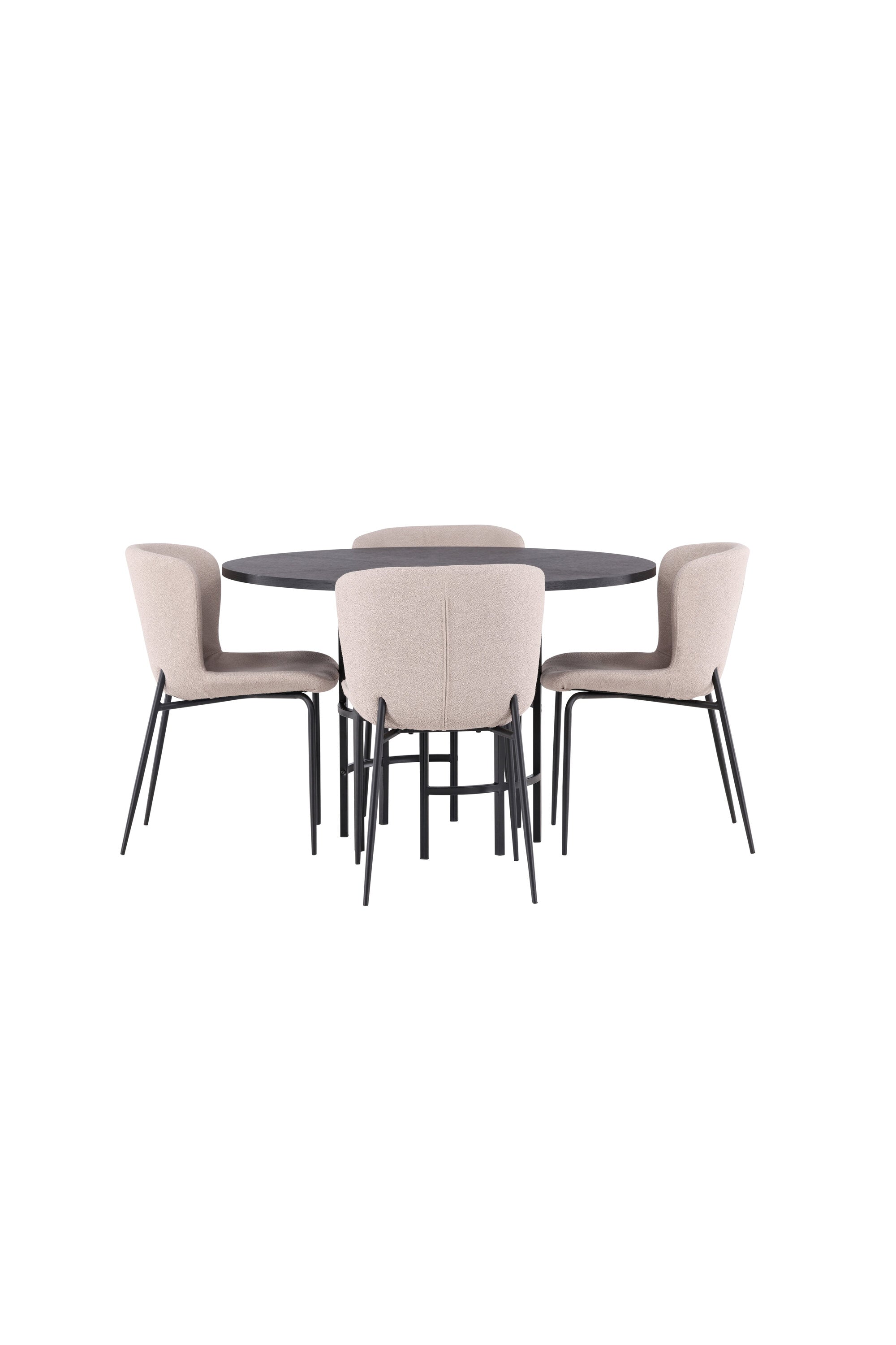 Matgrupp Copenhagen med 4st matstolar Modesto-GR Dining Set-Venture Home-peaceofhome.se