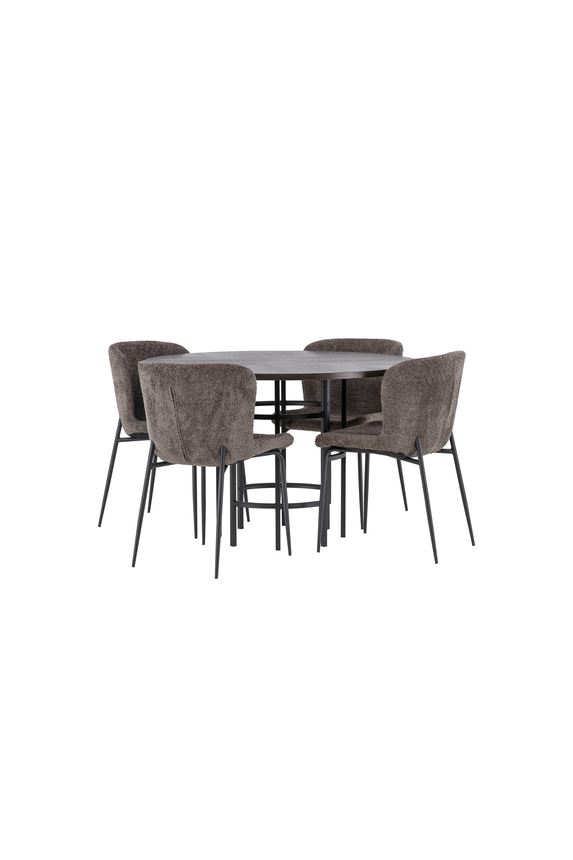 Matgrupp Copenhagen med 4st matstolar Modesto-GR Dining Set-Venture Home-peaceofhome.se