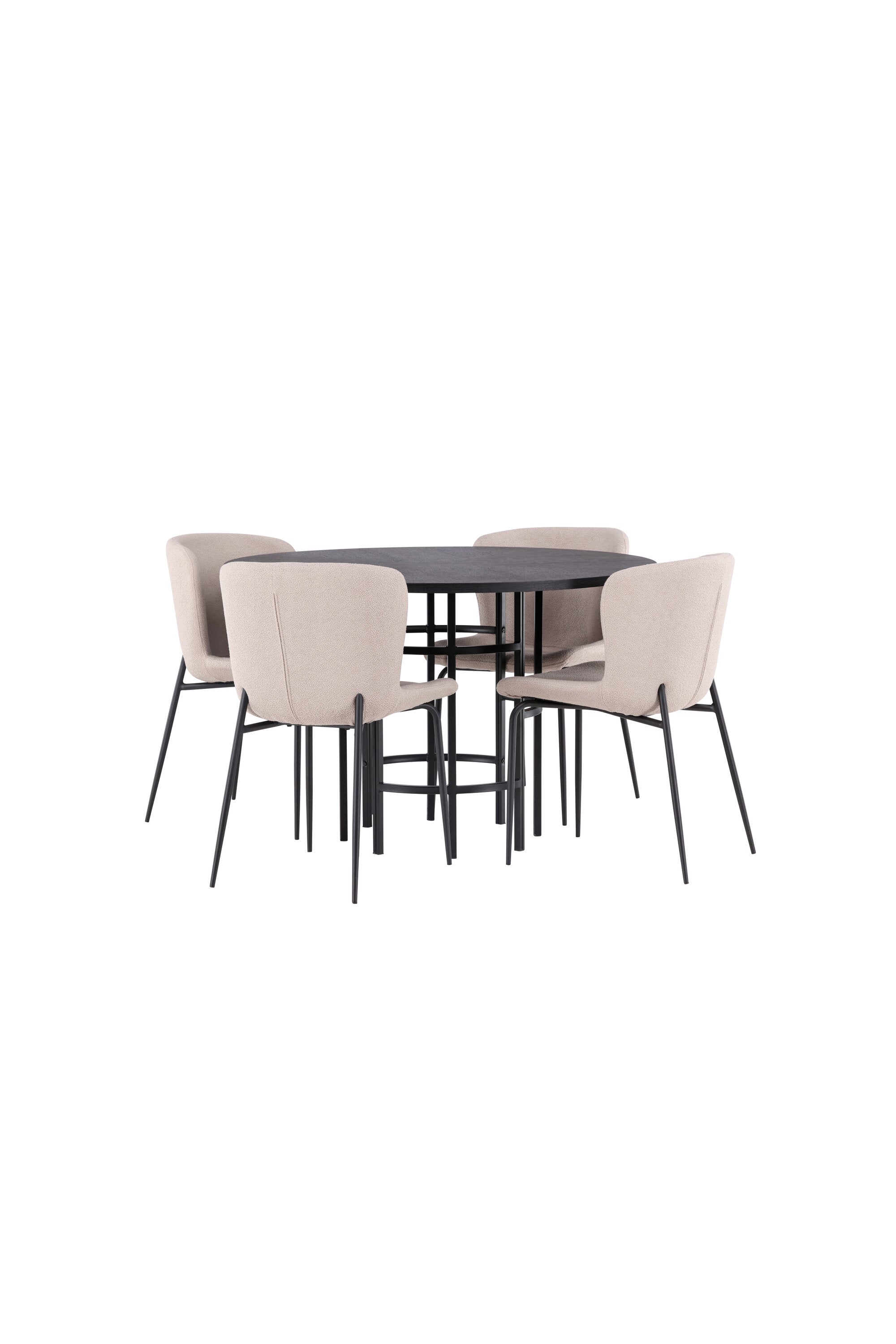 Matgrupp Copenhagen med 4st matstolar Modesto-GR Dining Set-Venture Home-peaceofhome.se