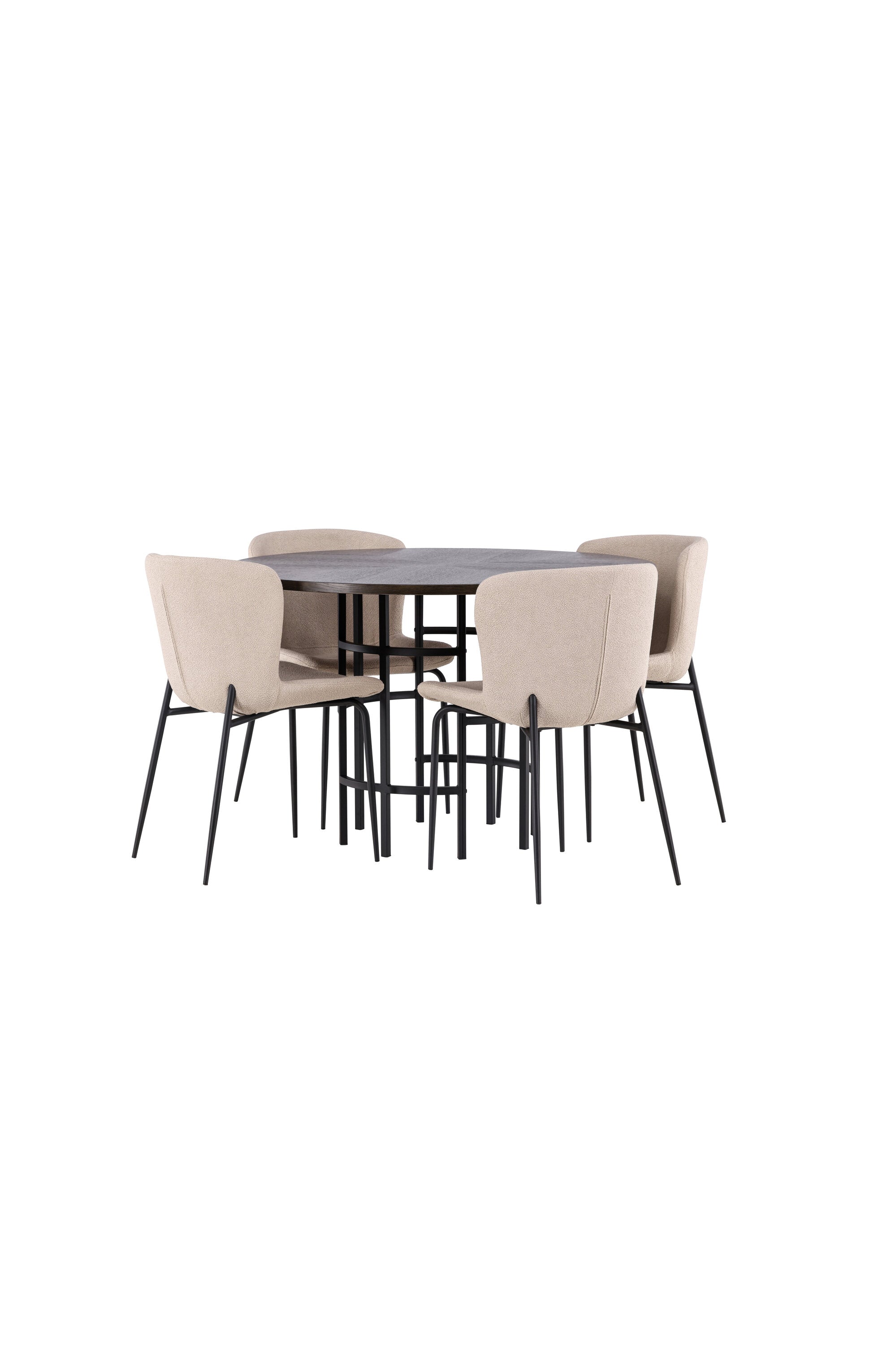 Matgrupp Copenhagen med 4st matstolar Modesto-GR Dining Set-Venture Home-peaceofhome.se