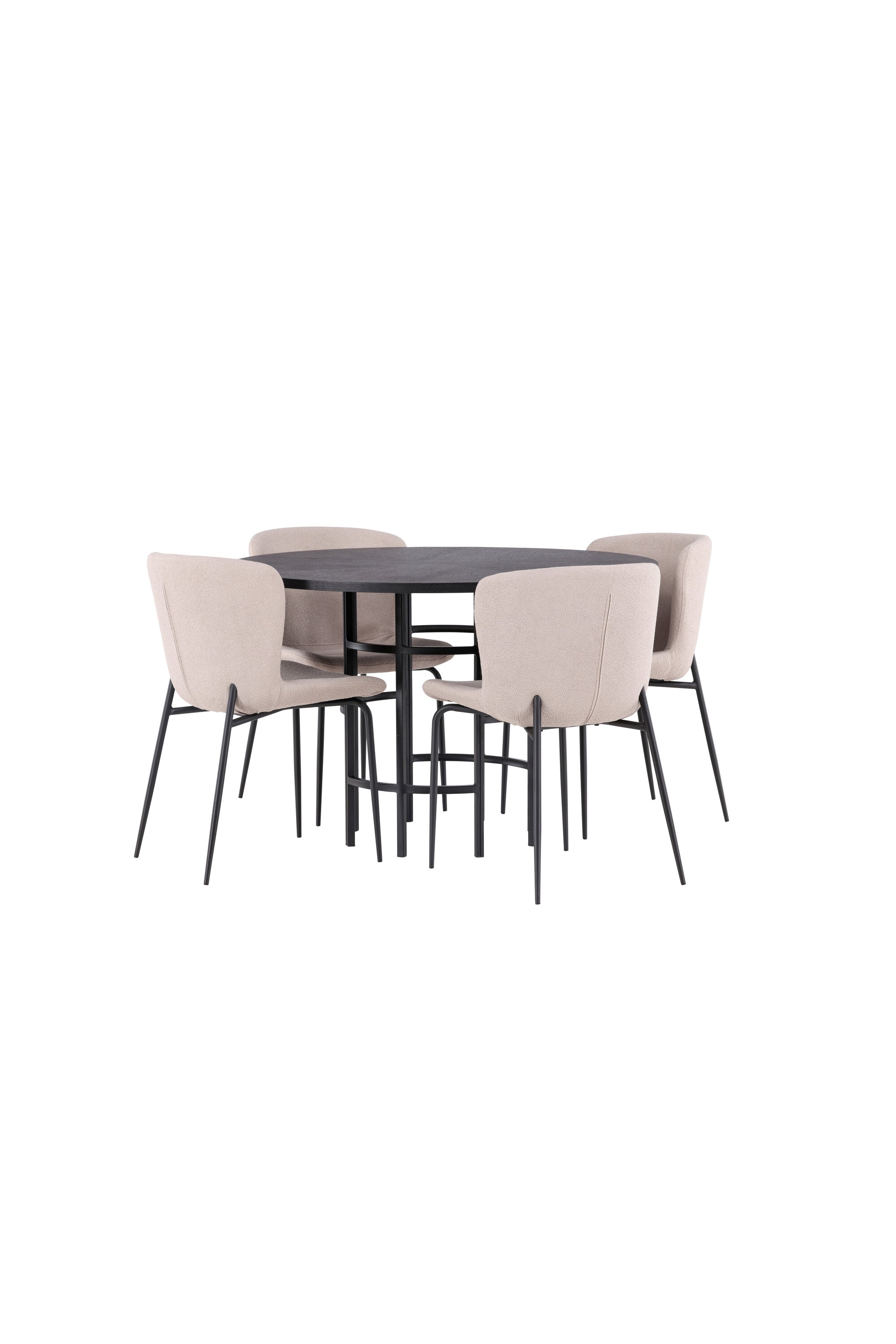 Matgrupp Copenhagen med 4st matstolar Modesto-GR Dining Set-Venture Home-peaceofhome.se