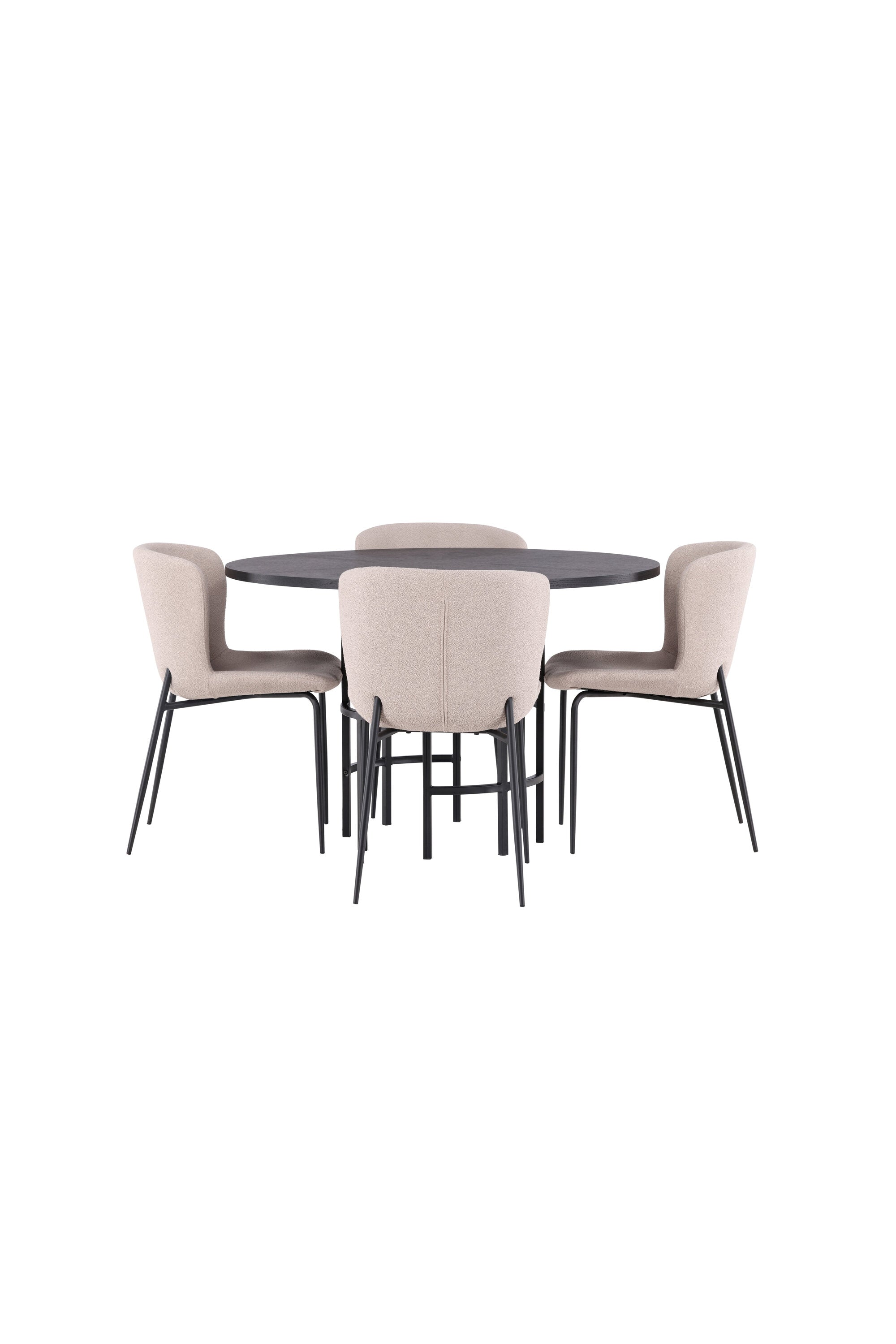 Matgrupp Copenhagen med 4st matstolar Modesto-GR Dining Set-Venture Home-peaceofhome.se