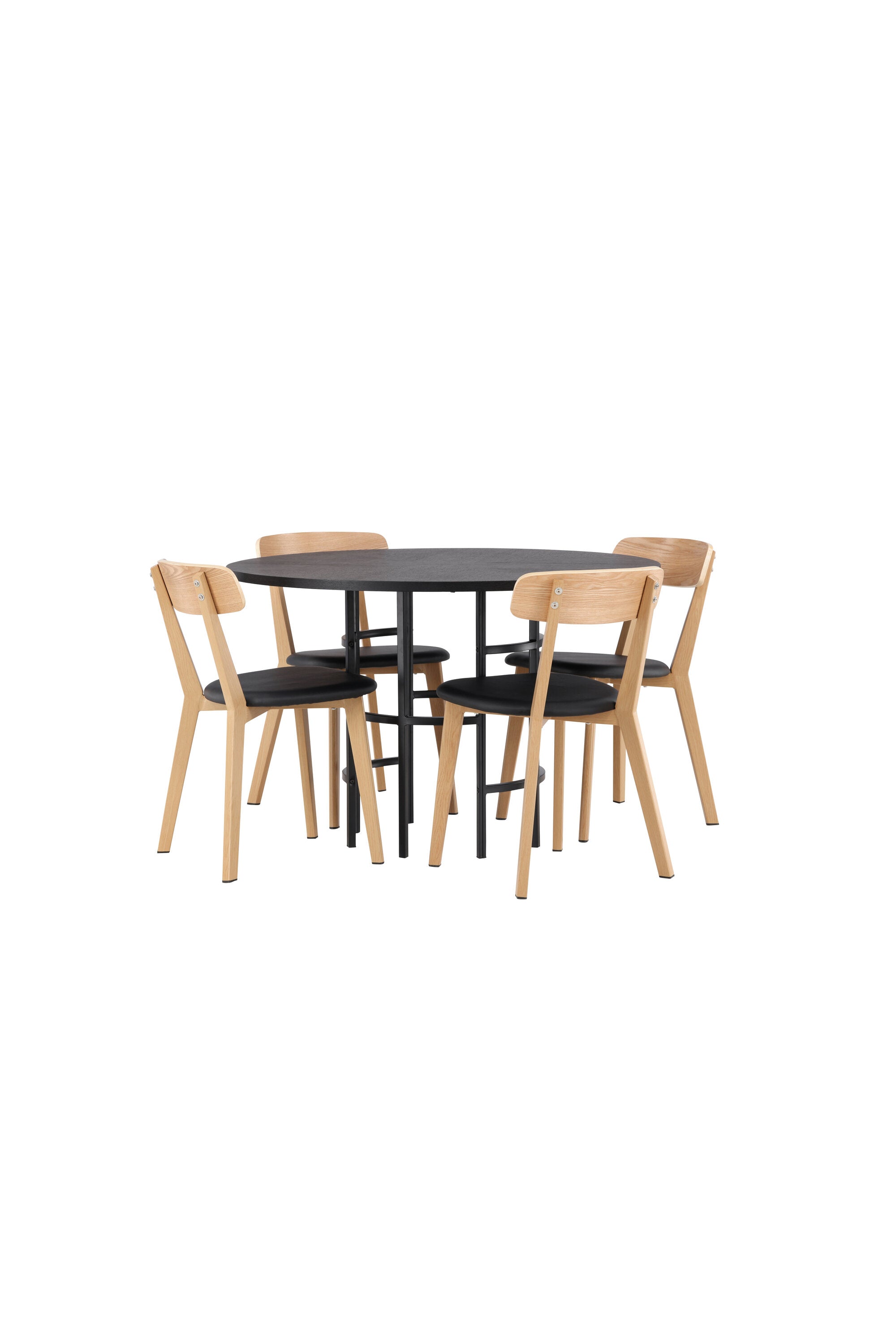 Matgrupp Copenhagen med 4st matstolar Sanjos-GR Dining Set-Venture Home-peaceofhome.se