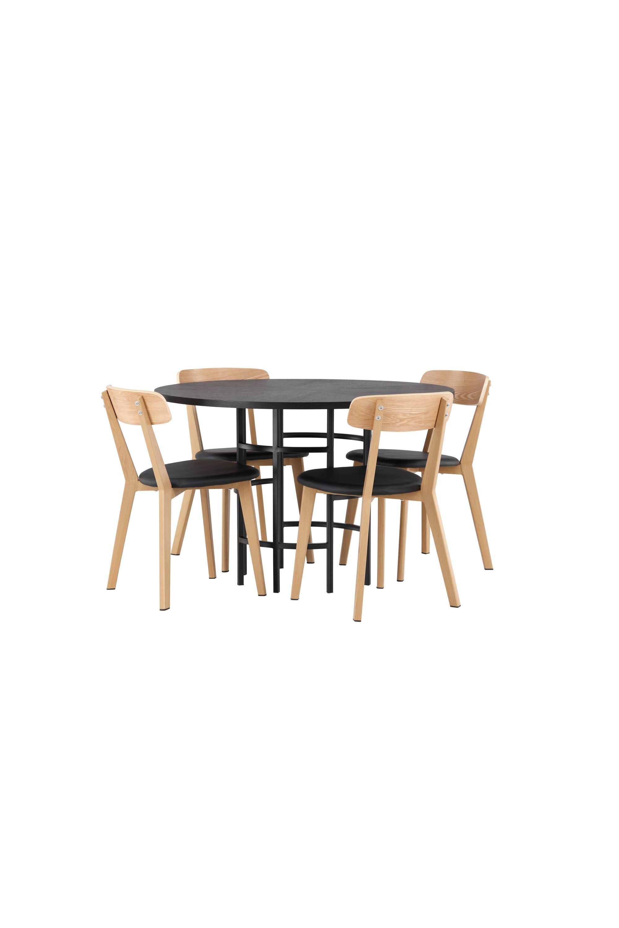 Matgrupp Copenhagen med 4st matstolar Sanjos-GR Dining Set-Venture Home-peaceofhome.se