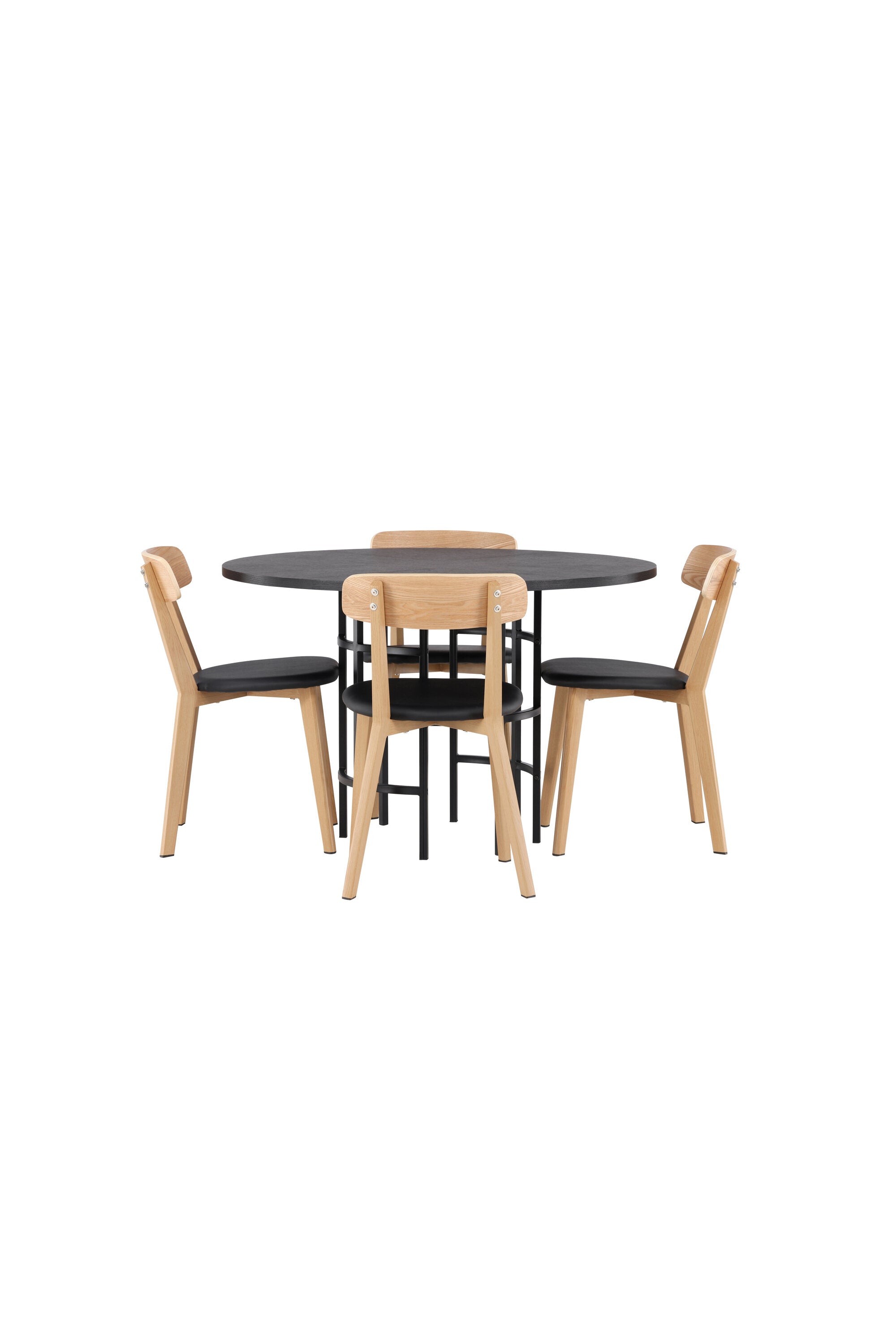 Matgrupp Copenhagen med 4st matstolar Sanjos-GR Dining Set-Venture Home-peaceofhome.se