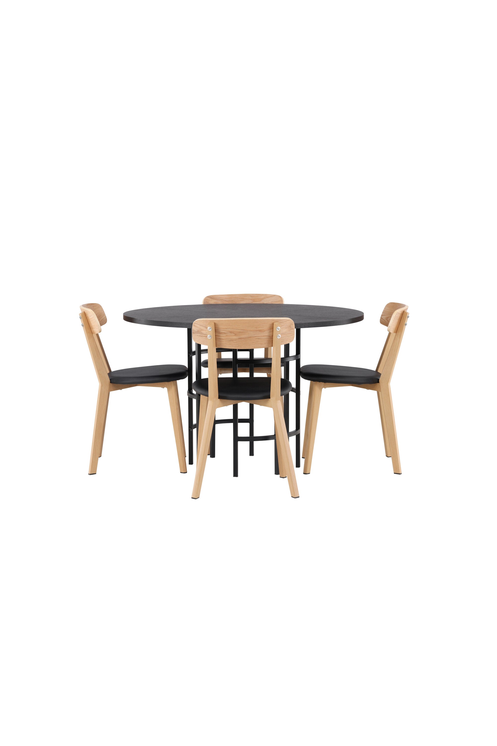 Matgrupp Copenhagen med 4st matstolar Sanjos-GR Dining Set-Venture Home-peaceofhome.se