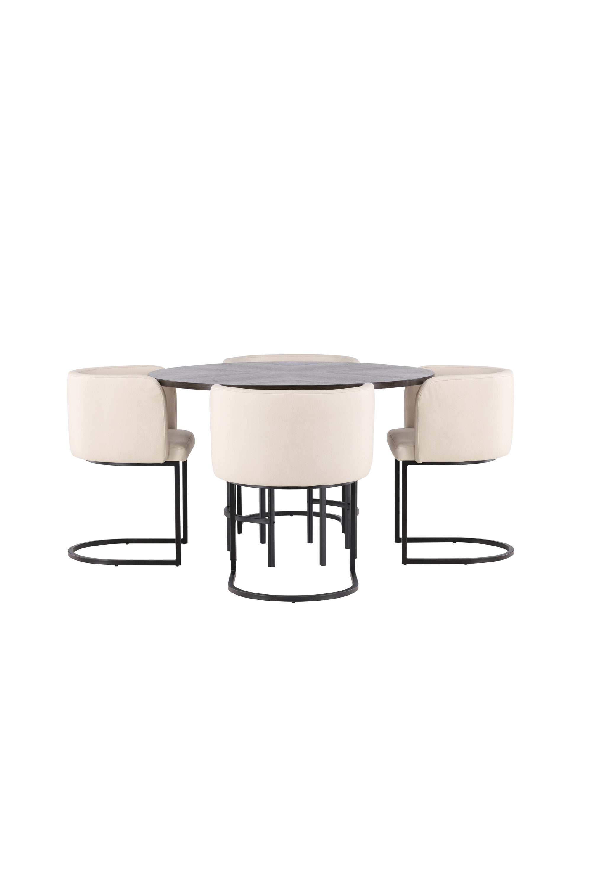 Matgrupp Copenhagen med 4st matstolar Simrishman-GR Dining Set-Venture Home-peaceofhome.se