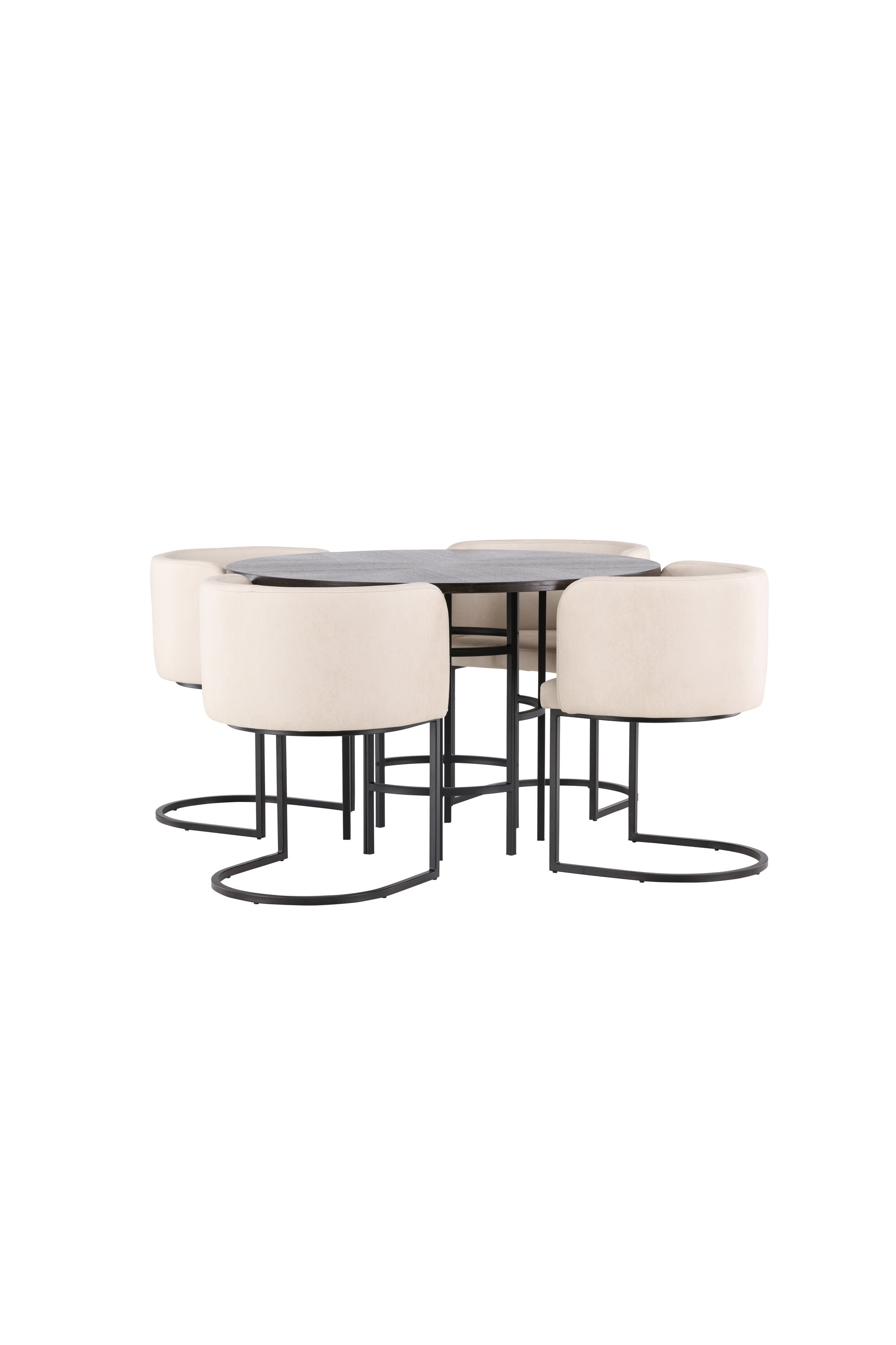 Matgrupp Copenhagen med 4st matstolar Simrishman-GR Dining Set-Venture Home-peaceofhome.se