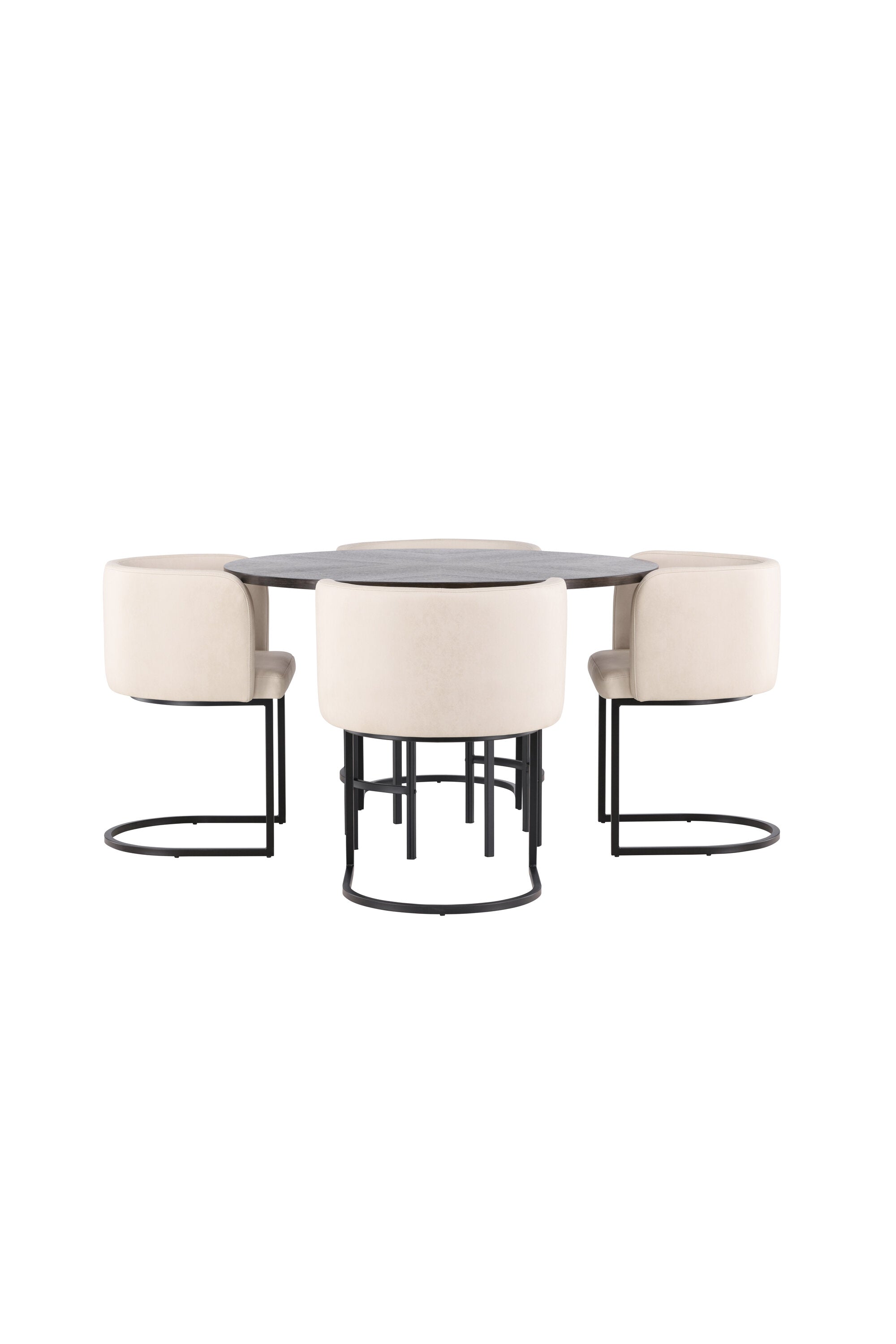 Matgrupp Copenhagen med 4st matstolar Simrishman-GR Dining Set-Venture Home-peaceofhome.se