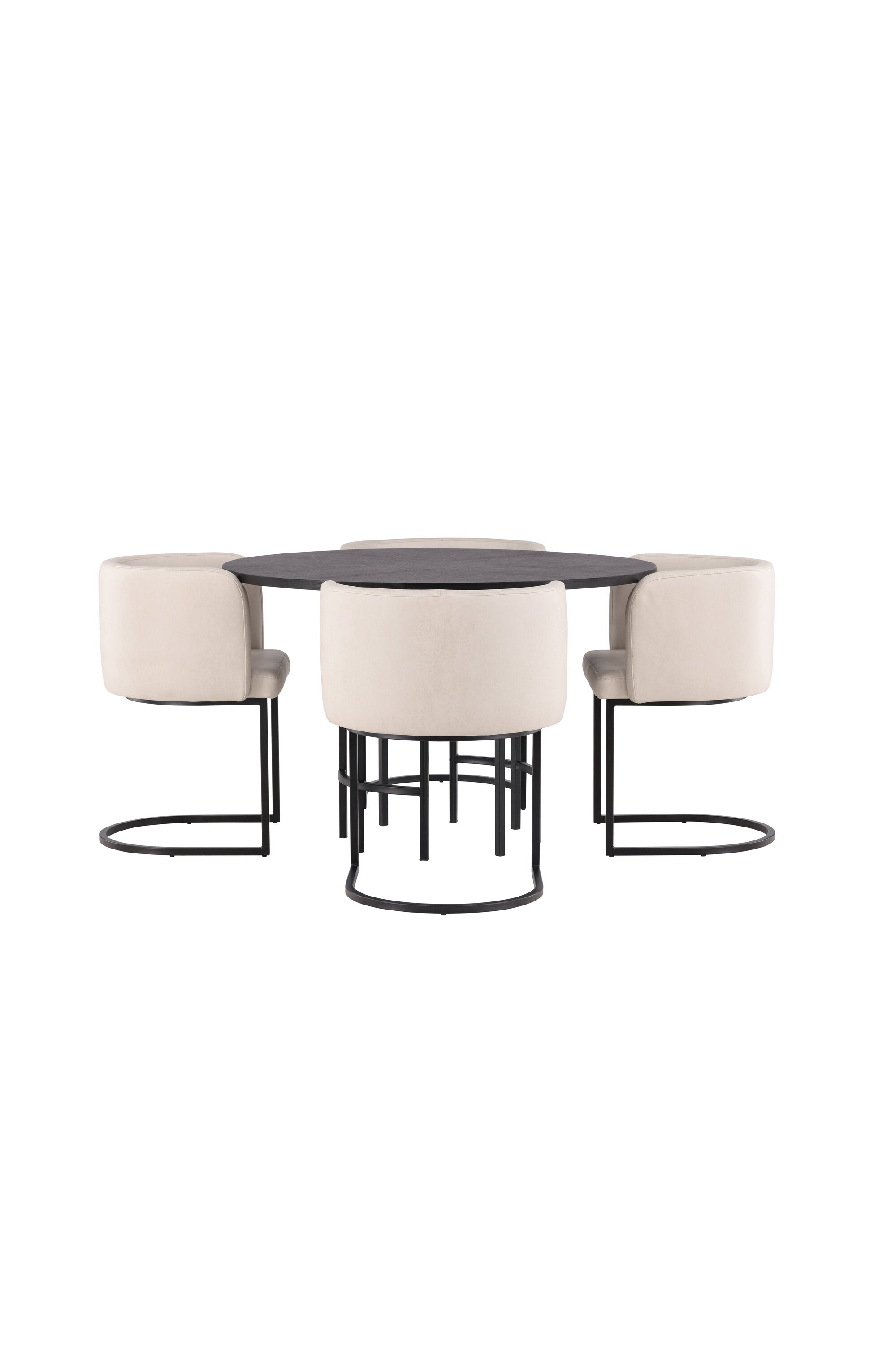 Matgrupp Copenhagen med 4st matstolar Simrishman-GR Dining Set-Venture Home-peaceofhome.se