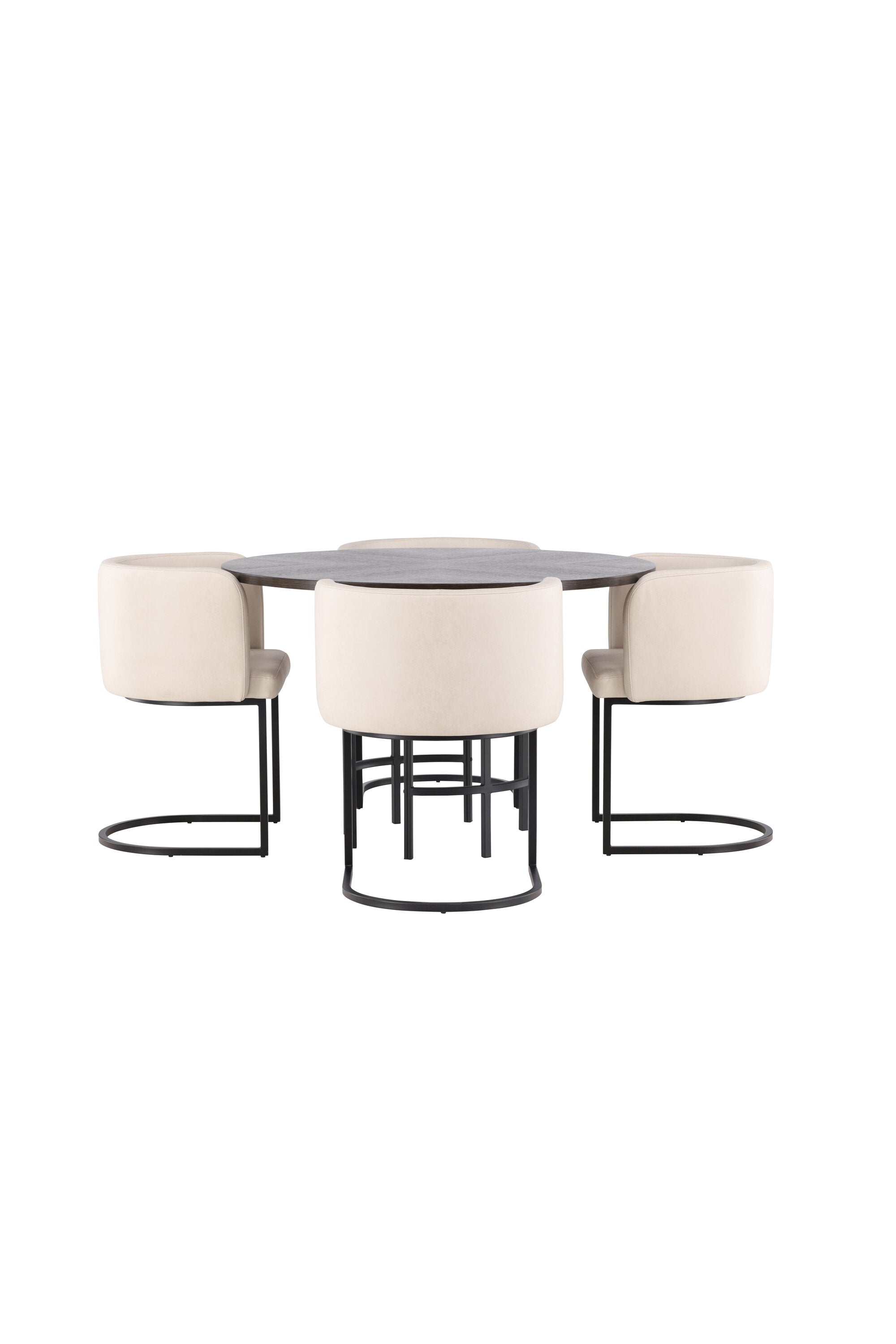 Matgrupp Copenhagen med 4st matstolar Simrishman-GR Dining Set-Venture Home-peaceofhome.se