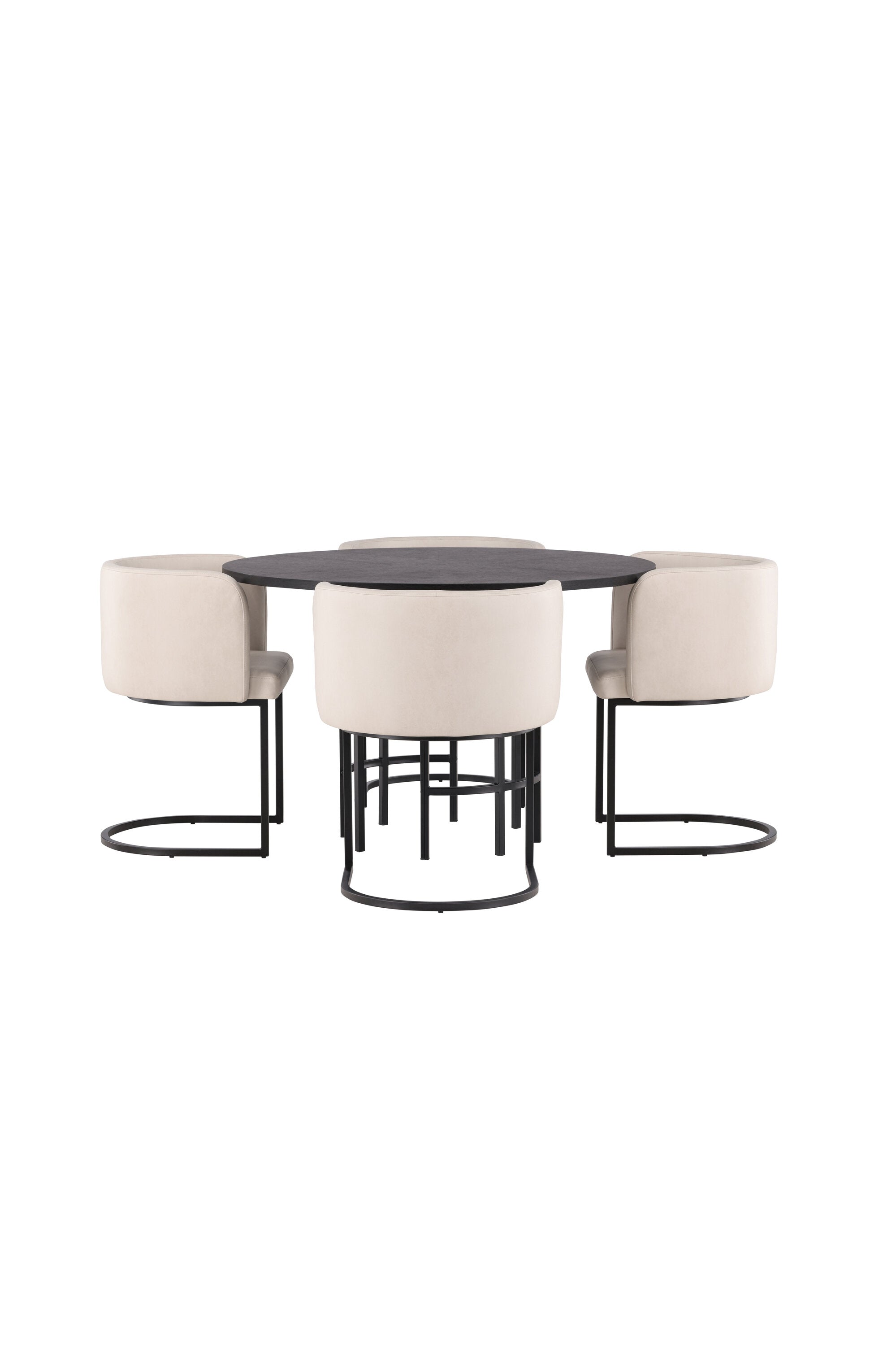 Matgrupp Copenhagen med 4st matstolar Simrishman-GR Dining Set-Venture Home-peaceofhome.se