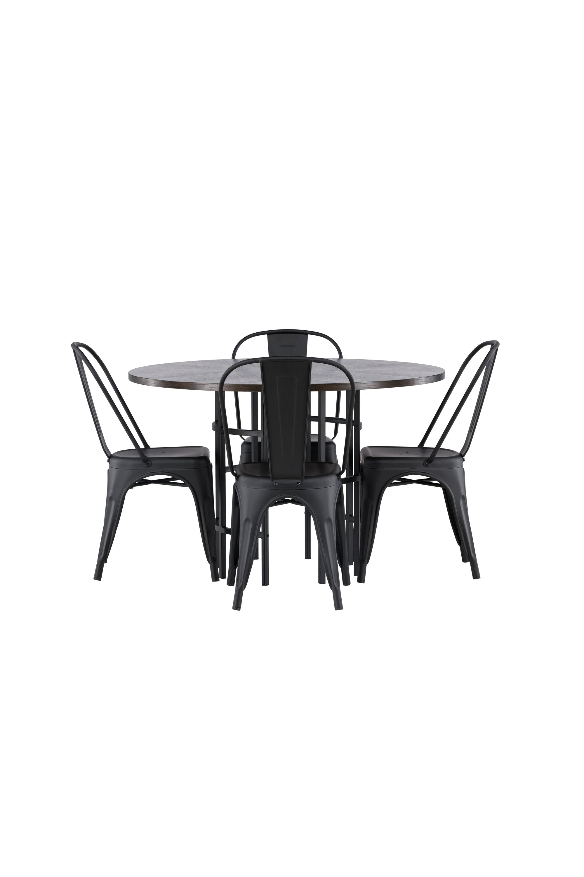 Matgrupp Copenhagen med 4st matstolar Tempe-GR Dining Set-Venture Home-peaceofhome.se