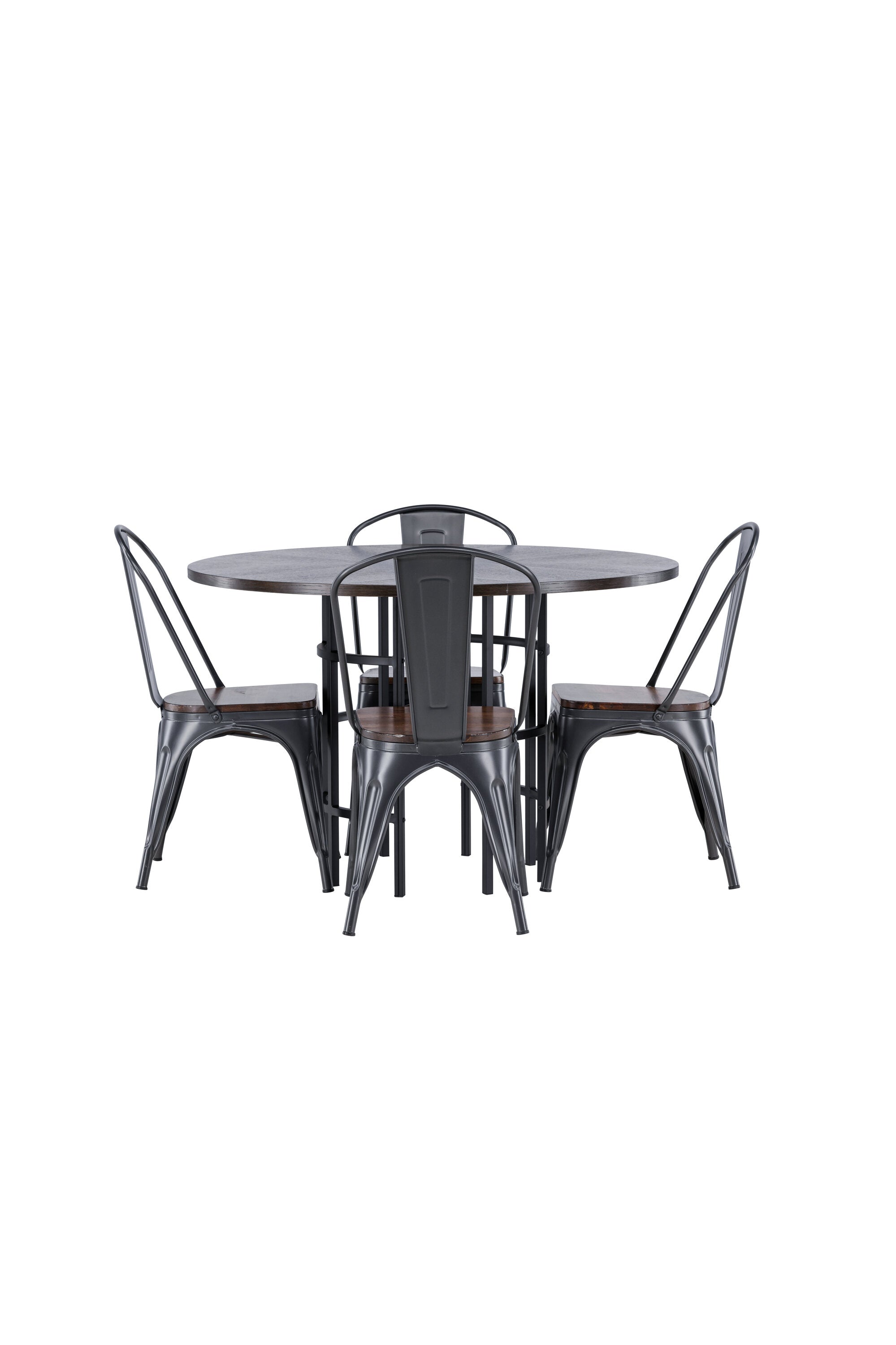 Matgrupp Copenhagen med 4st matstolar Tempe-GR Dining Set-Venture Home-peaceofhome.se