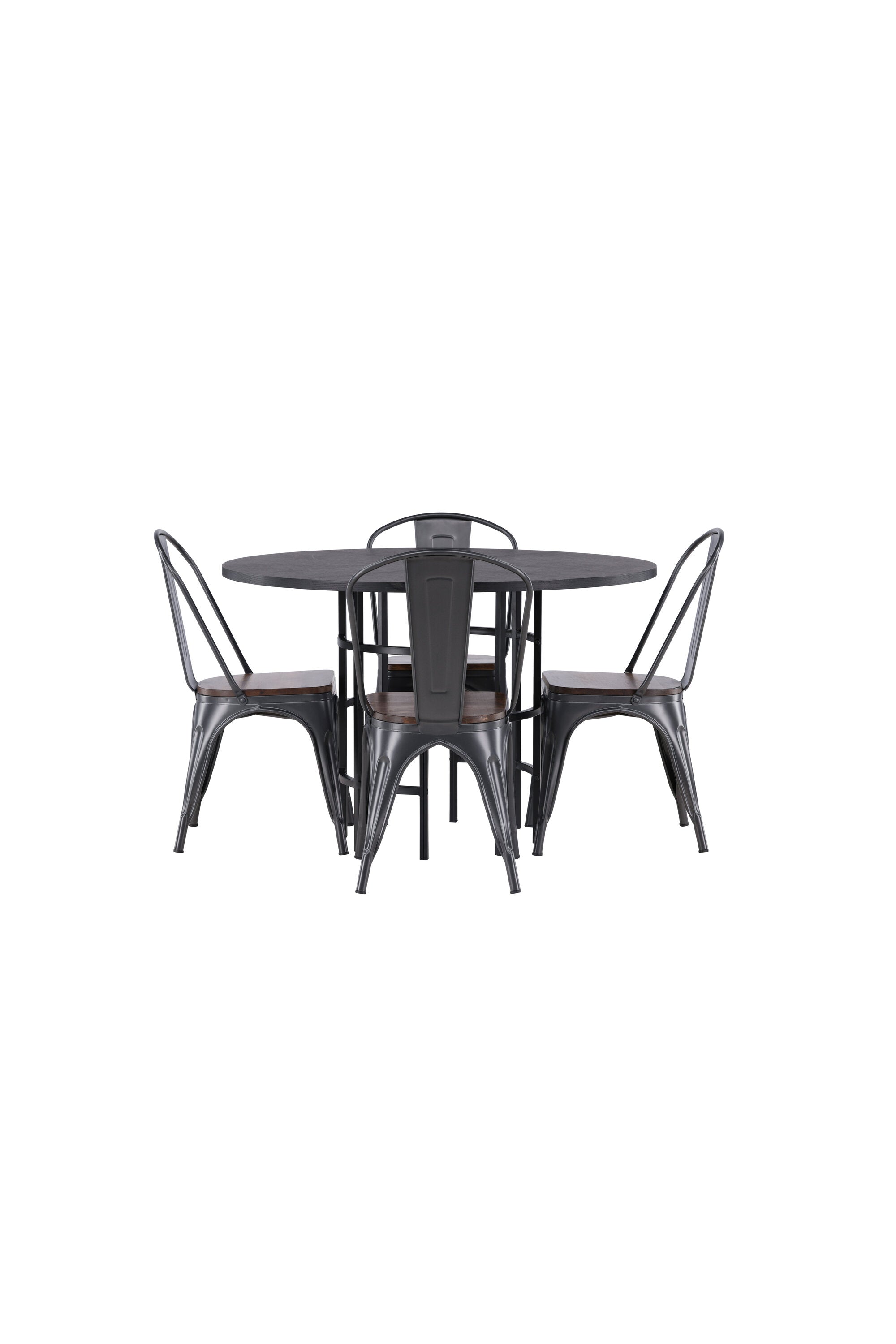 Matgrupp Copenhagen med 4st matstolar Tempe-GR Dining Set-Venture Home-peaceofhome.se