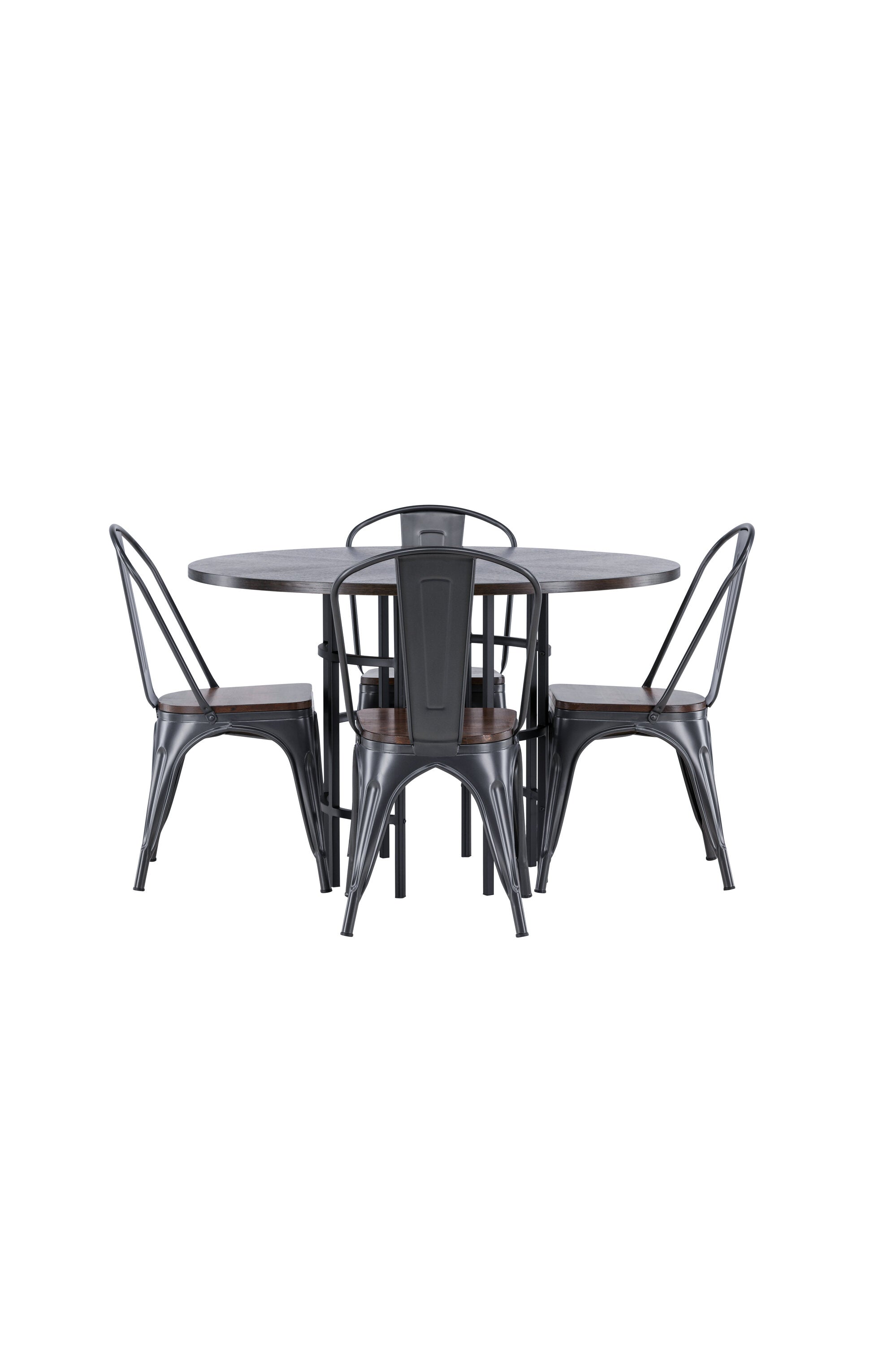 Matgrupp Copenhagen med 4st matstolar Tempe-GR Dining Set-Venture Home-peaceofhome.se