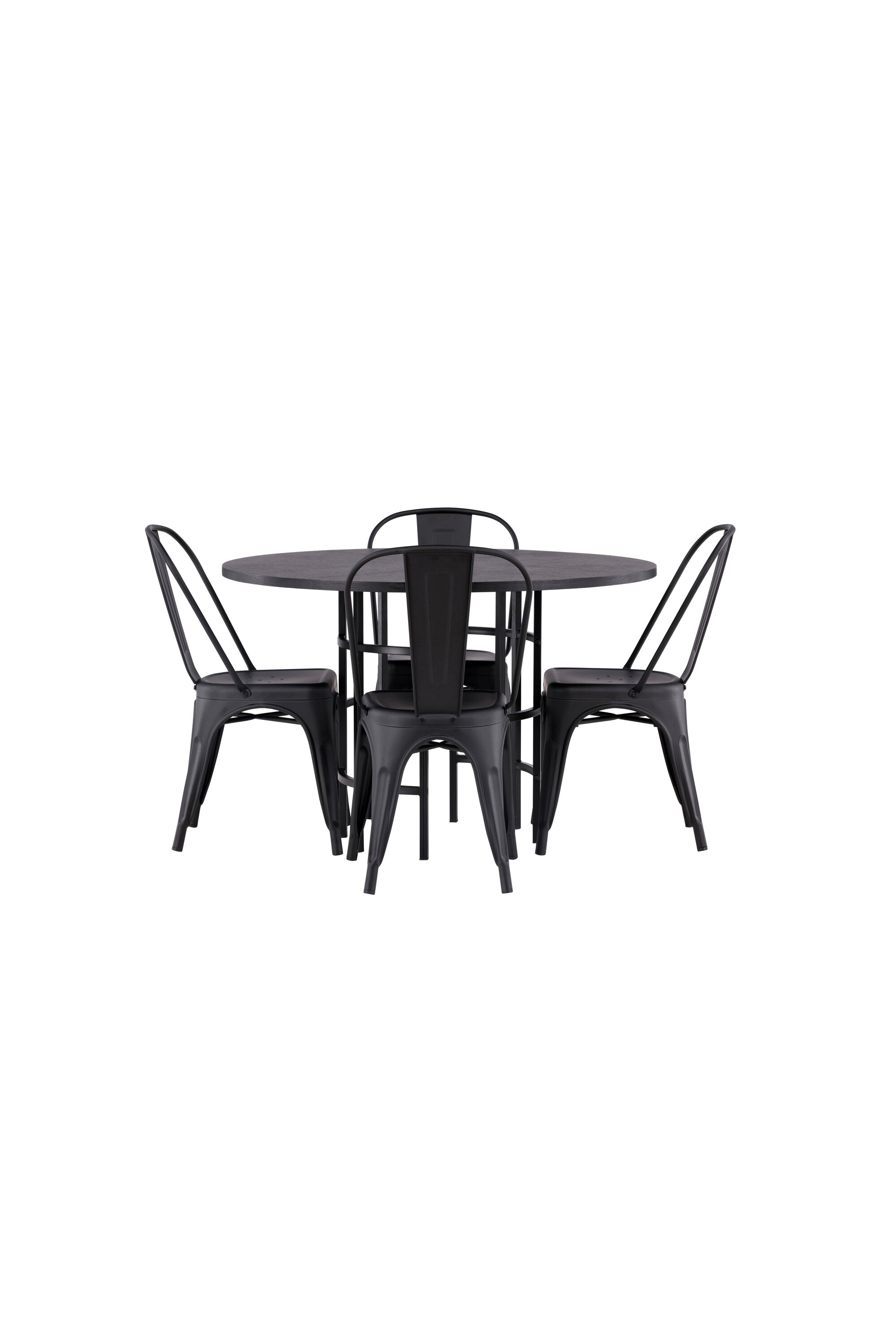 Matgrupp Copenhagen med 4st matstolar Tempe-GR Dining Set-Venture Home-peaceofhome.se