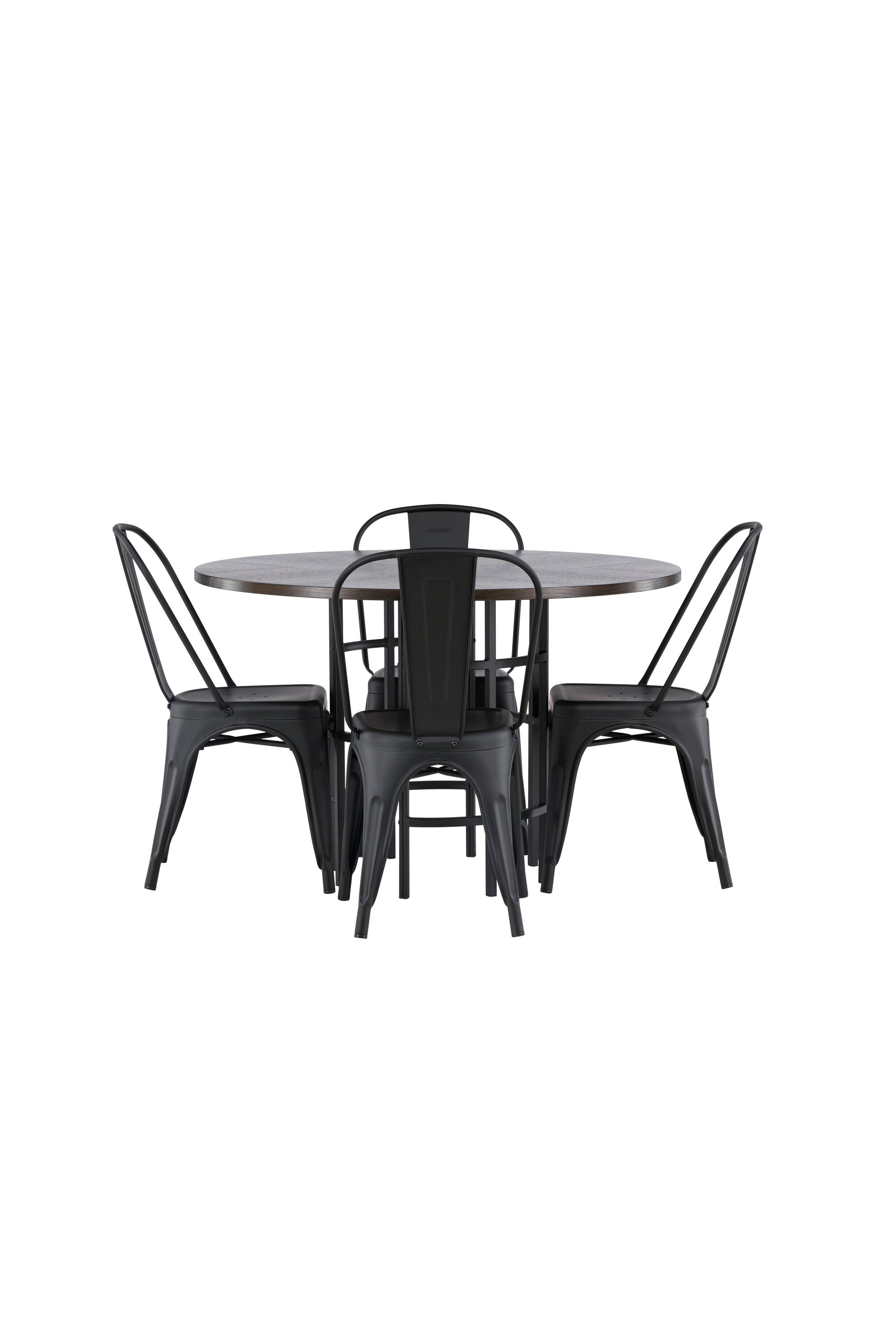 Matgrupp Copenhagen med 4st matstolar Tempe-GR Dining Set-Venture Home-peaceofhome.se