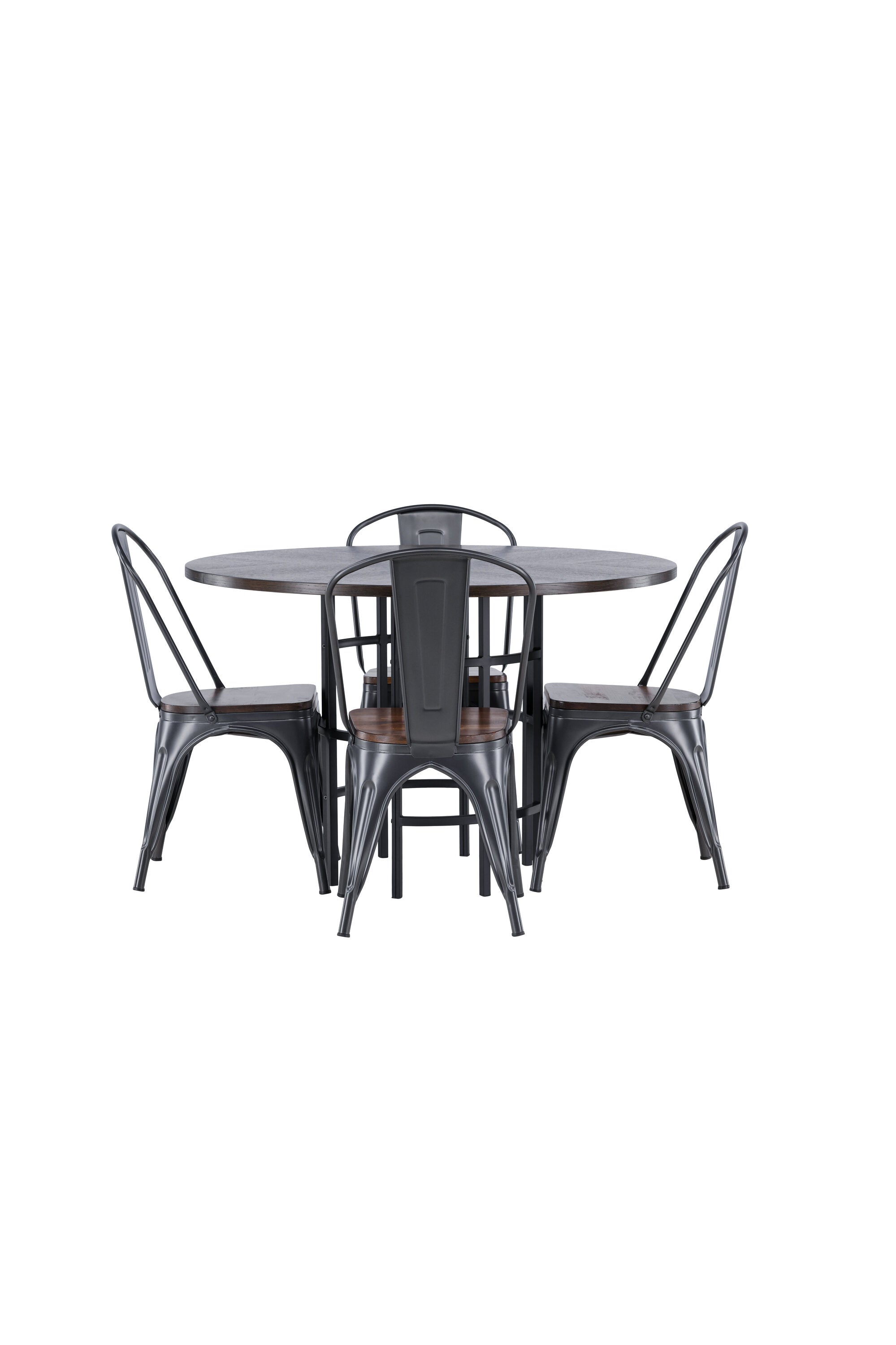 Matgrupp Copenhagen med 4st matstolar Tempe-GR Dining Set-Venture Home-peaceofhome.se