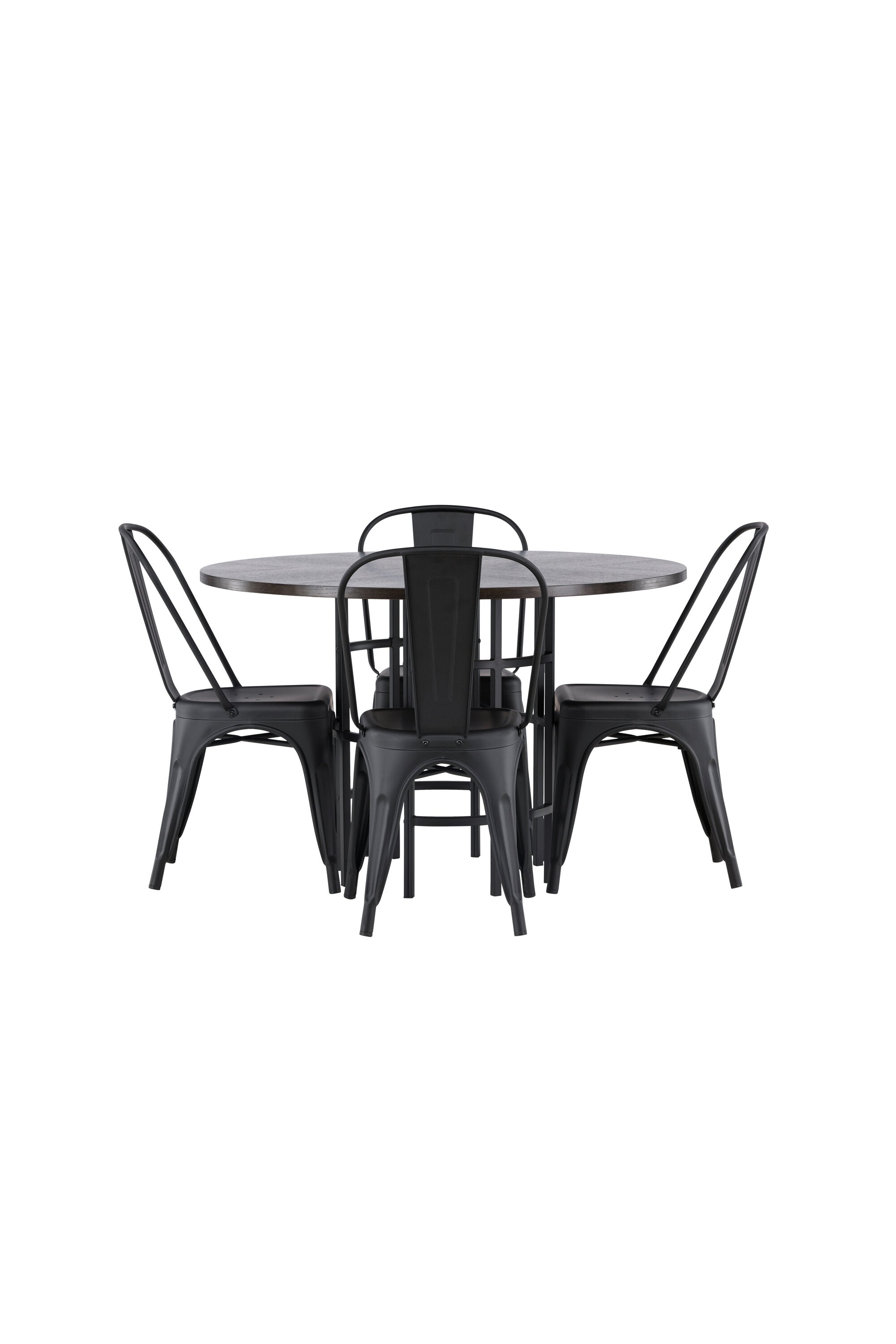 Matgrupp Copenhagen med 4st matstolar Tempe-GR Dining Set-Venture Home-peaceofhome.se