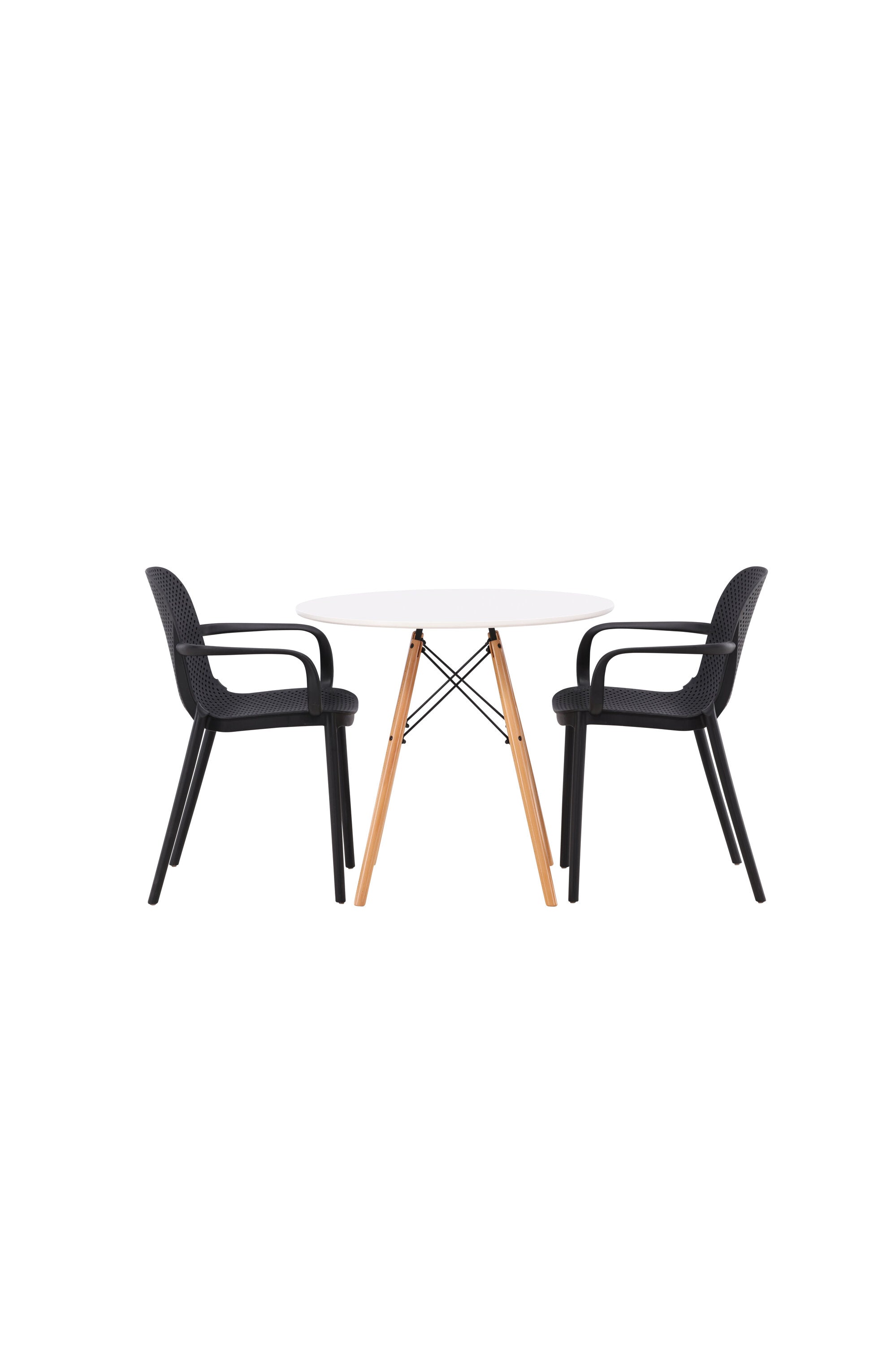 Matgrupp Danburi med 2st matstolar Baltimore-GR Dining Set-Venture Home-peaceofhome.se