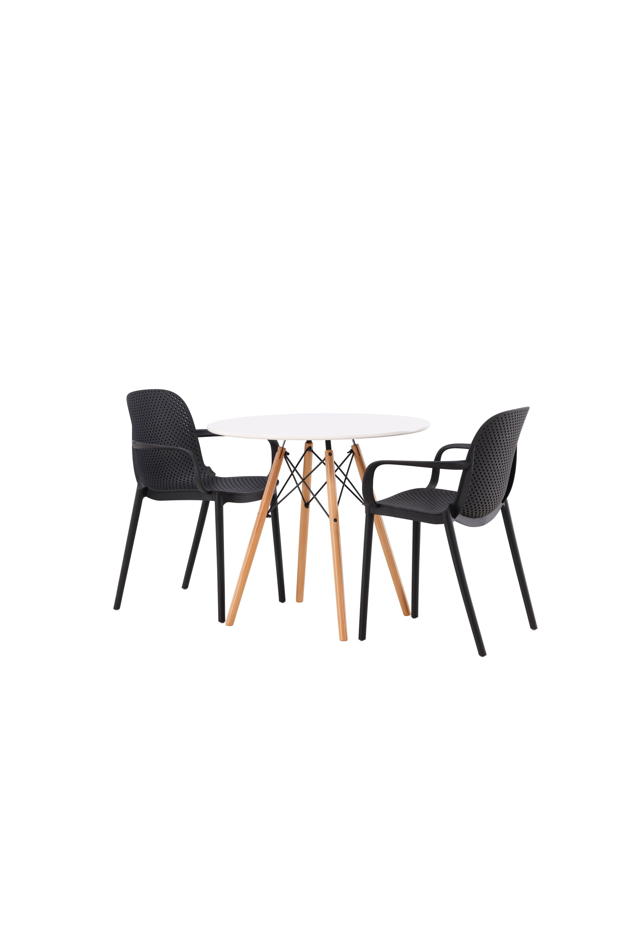 Matgrupp Danburi med 2st matstolar Baltimore-GR Dining Set-Venture Home-peaceofhome.se