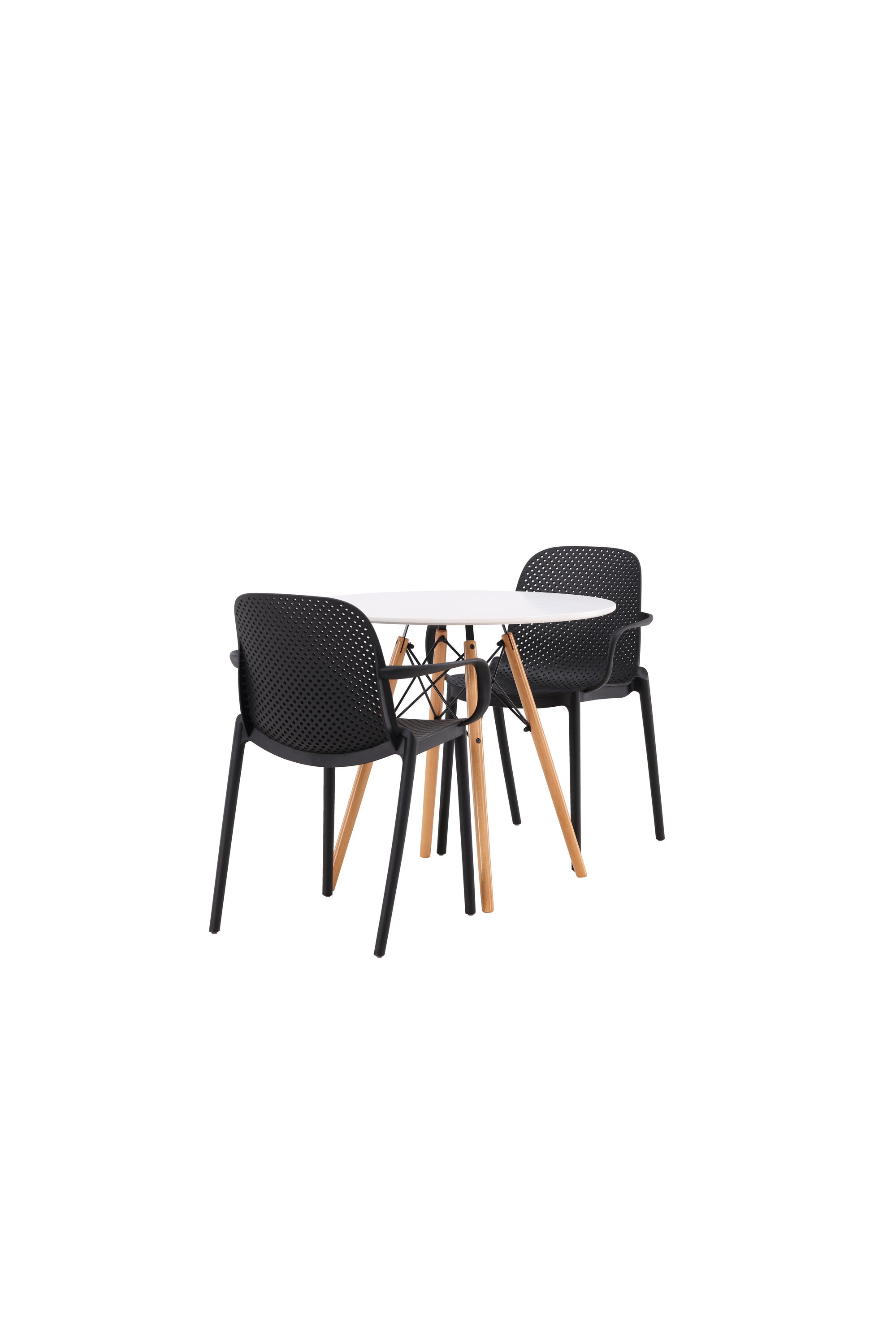 Matgrupp Danburi med 2st matstolar Baltimore-GR Dining Set-Venture Home-peaceofhome.se