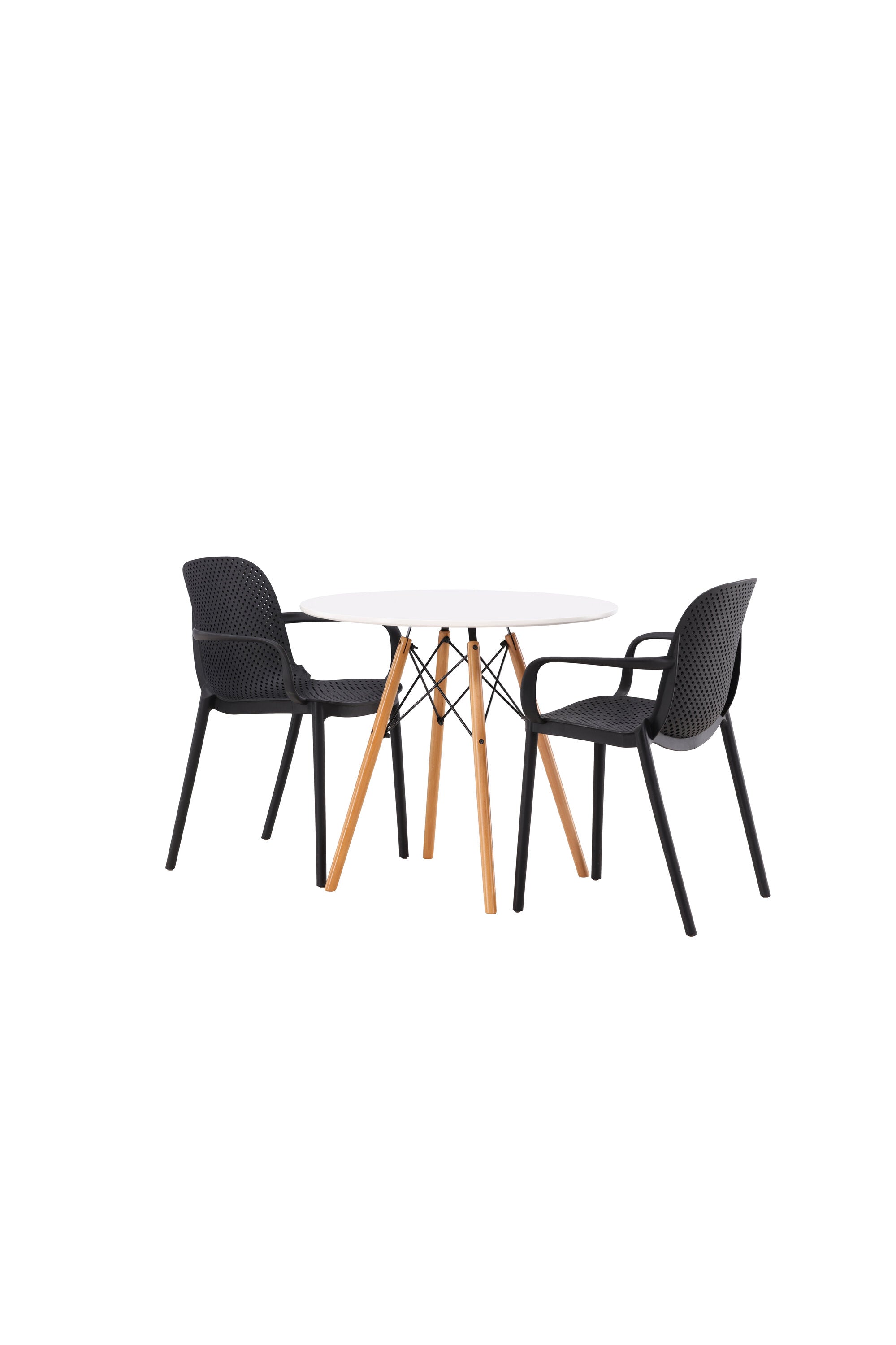 Matgrupp Danburi med 2st matstolar Baltimore-GR Dining Set-Venture Home-peaceofhome.se