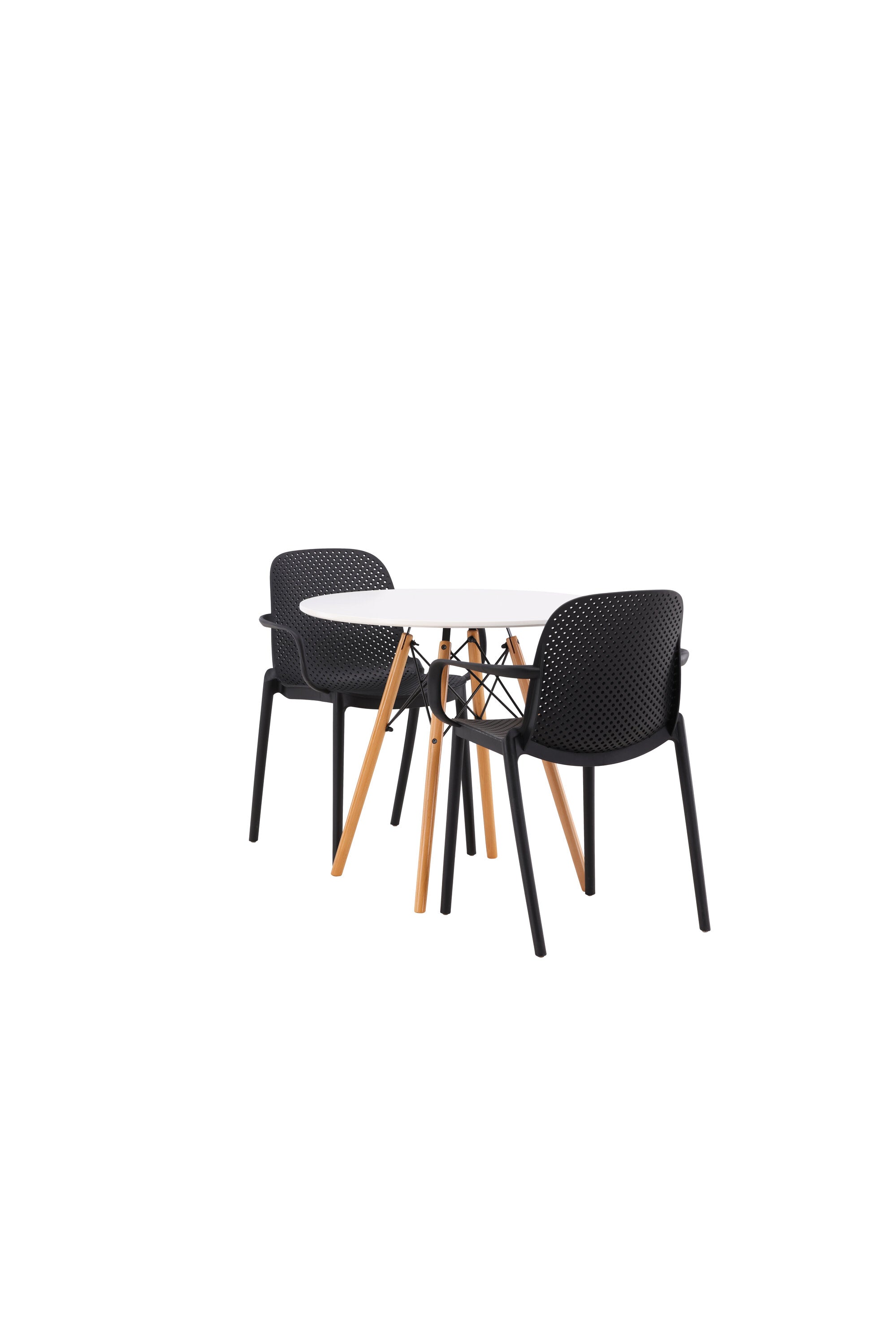 Matgrupp Danburi med 2st matstolar Baltimore-GR Dining Set-Venture Home-peaceofhome.se