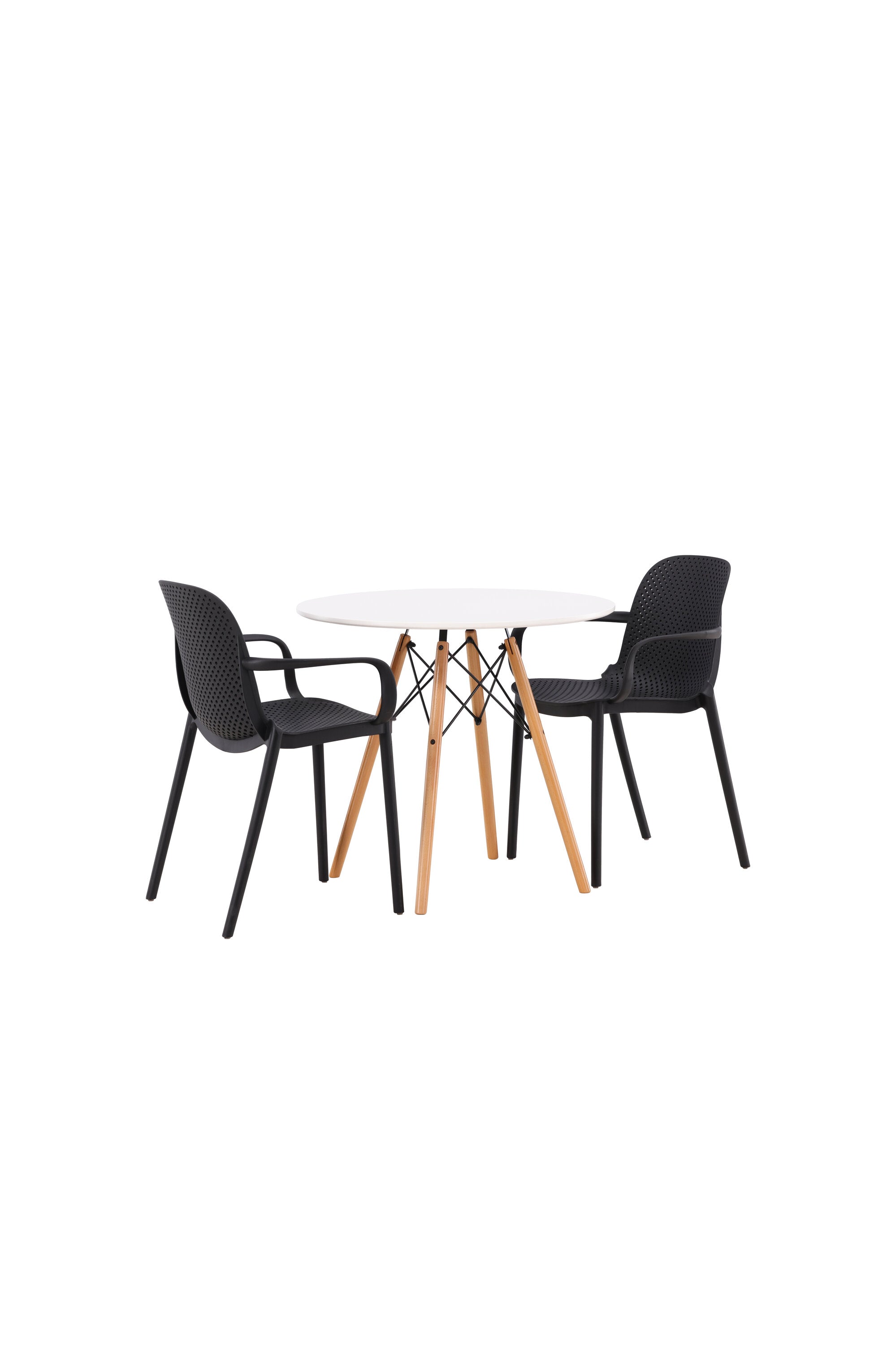 Matgrupp Danburi med 2st matstolar Baltimore-GR Dining Set-Venture Home-peaceofhome.se