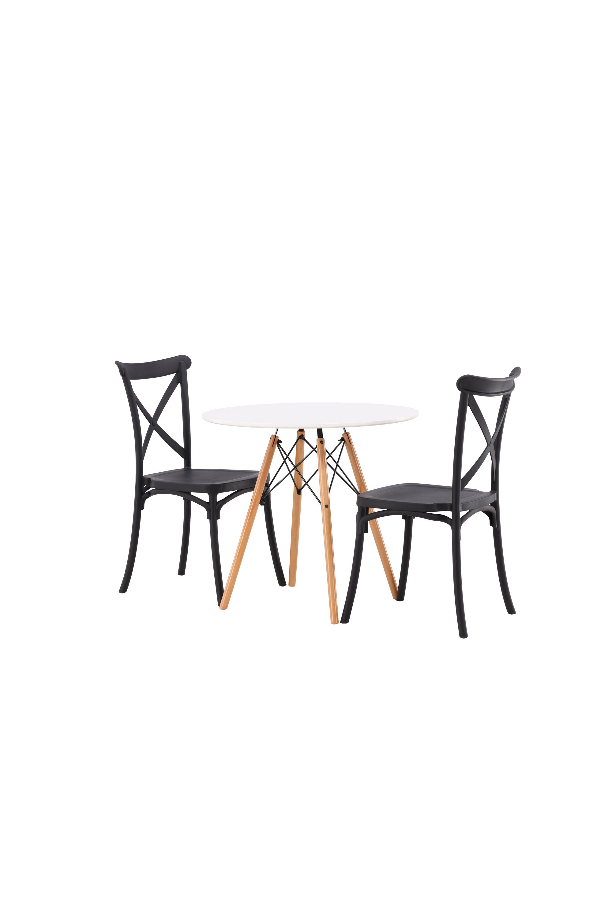 Matgrupp Danburi med 2st matstolar Crosett-GR Dining Set-Venture Home-peaceofhome.se